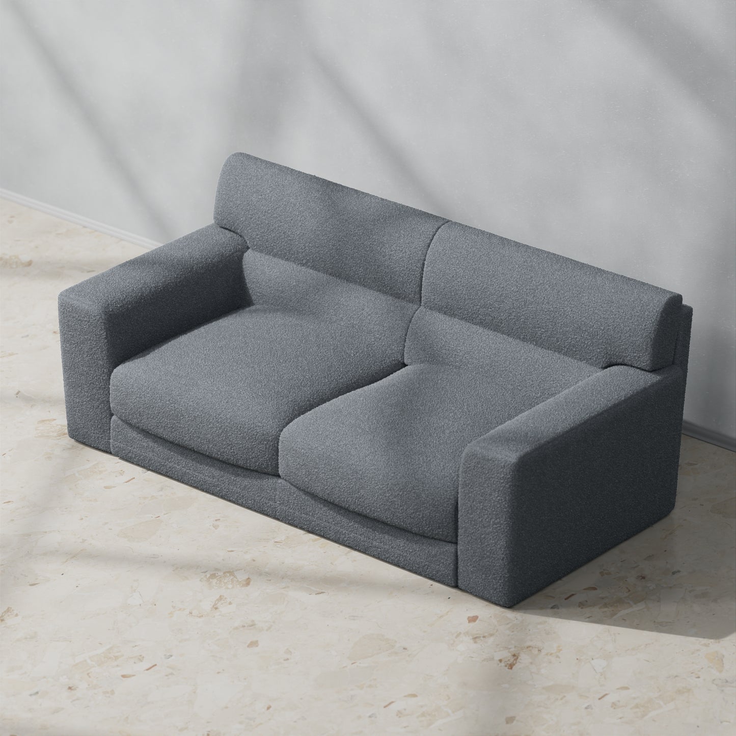 Boucle Dark Grey