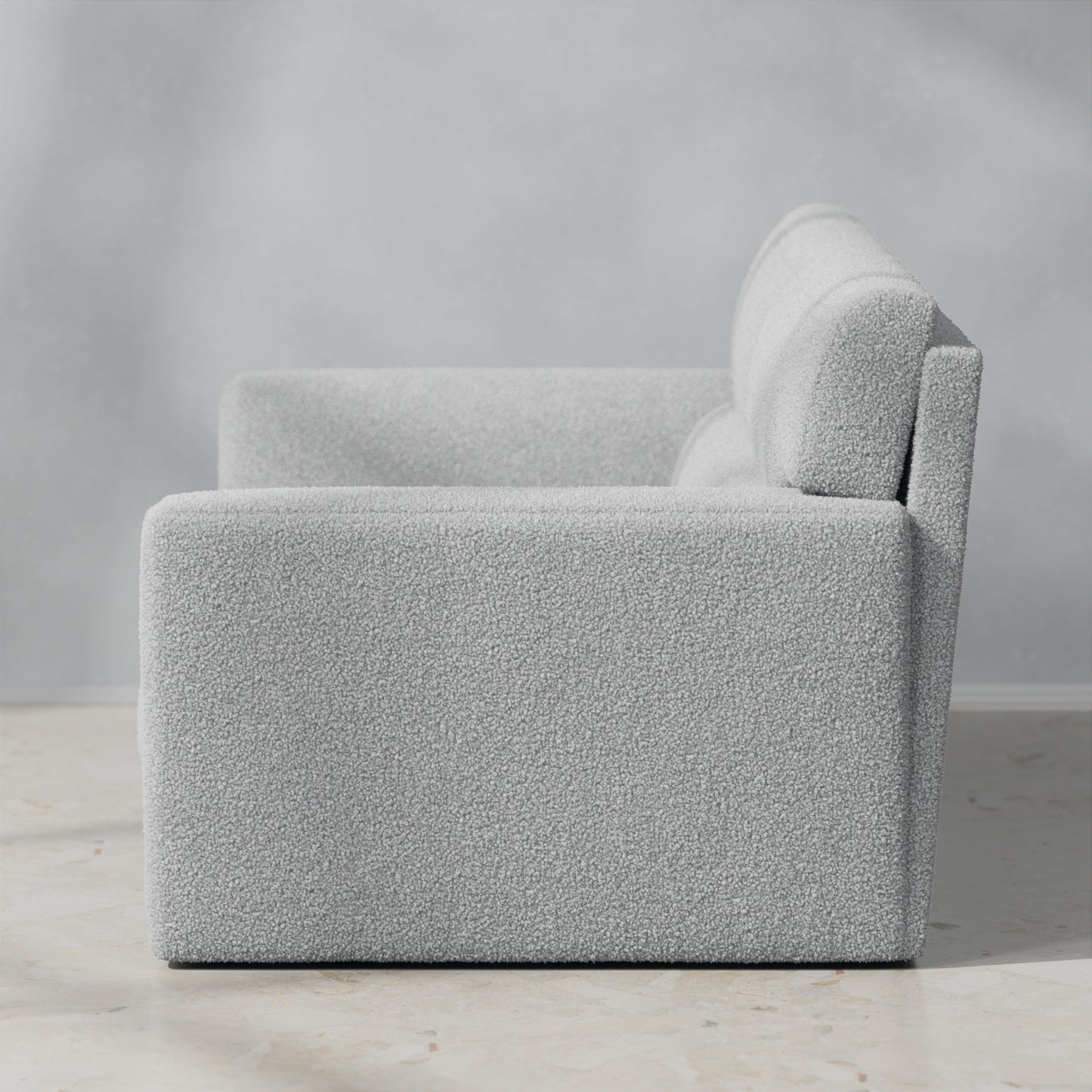 Boucle Light Grey