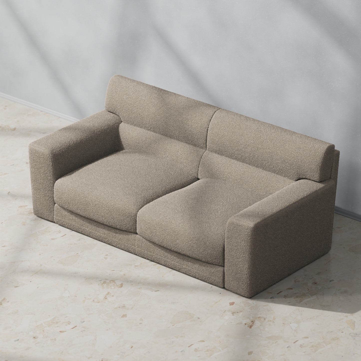 Boucle Taupe