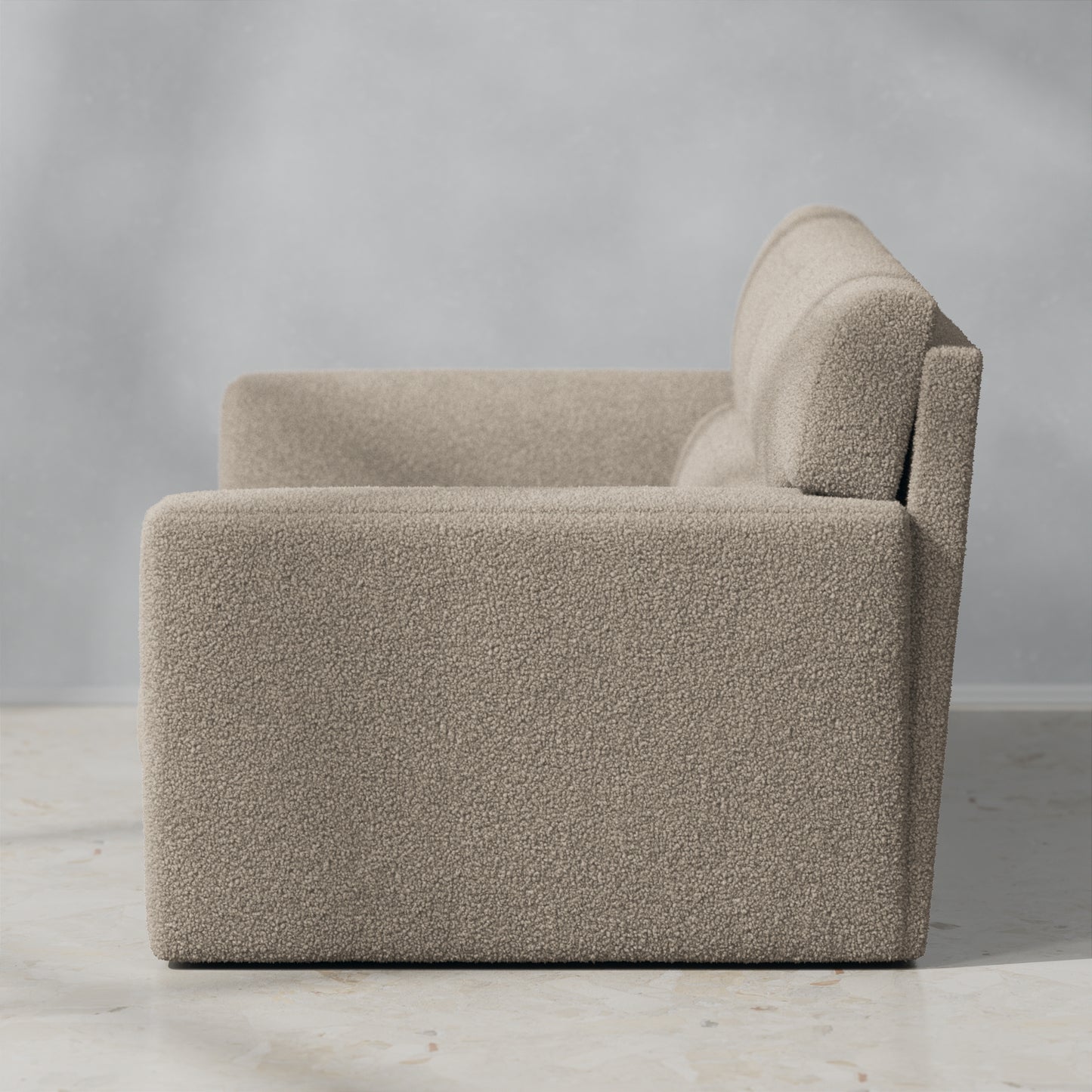 Boucle Taupe