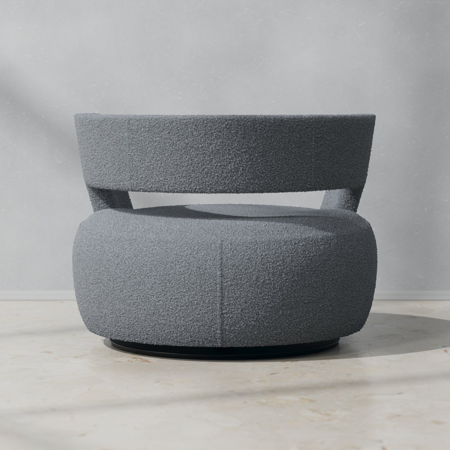Boucle Dark Grey