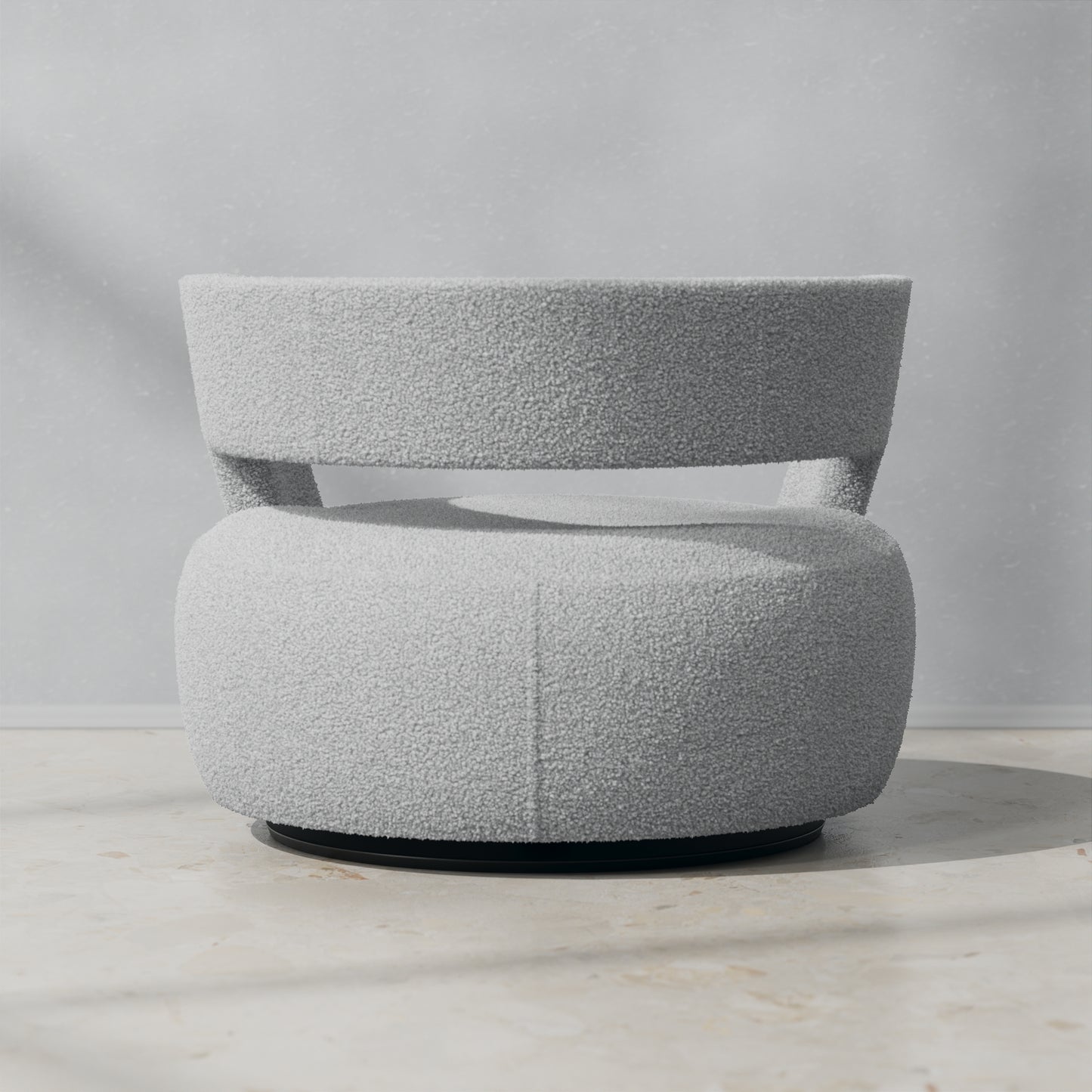 Boucle Light Grey