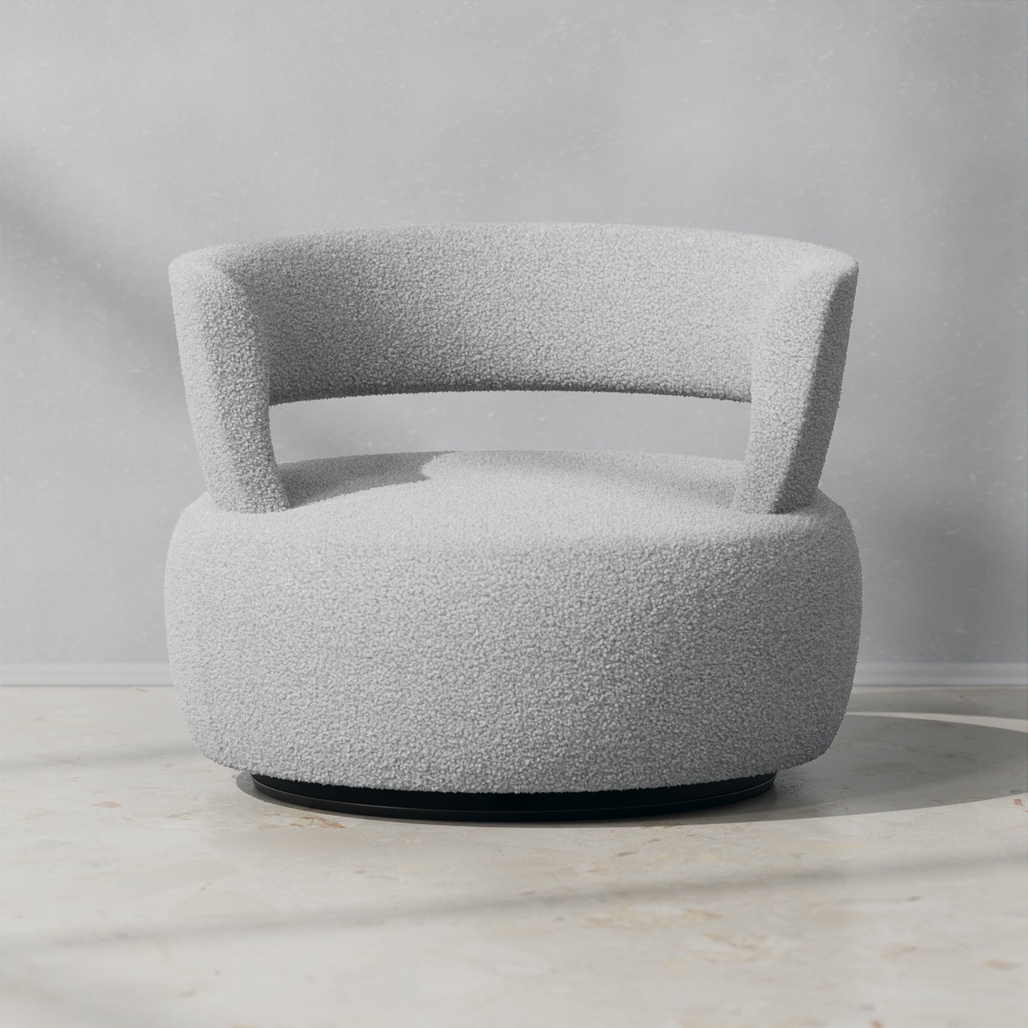 Boucle Light Grey