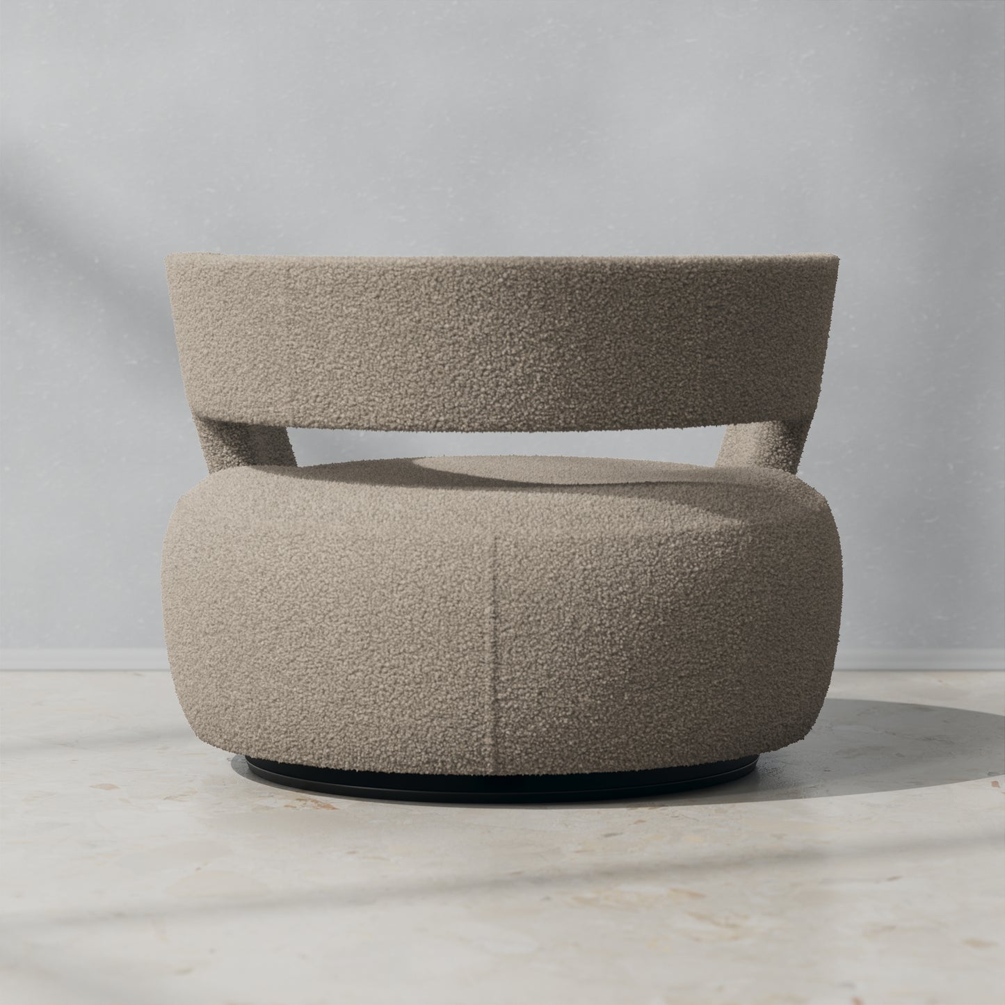 Boucle Taupe