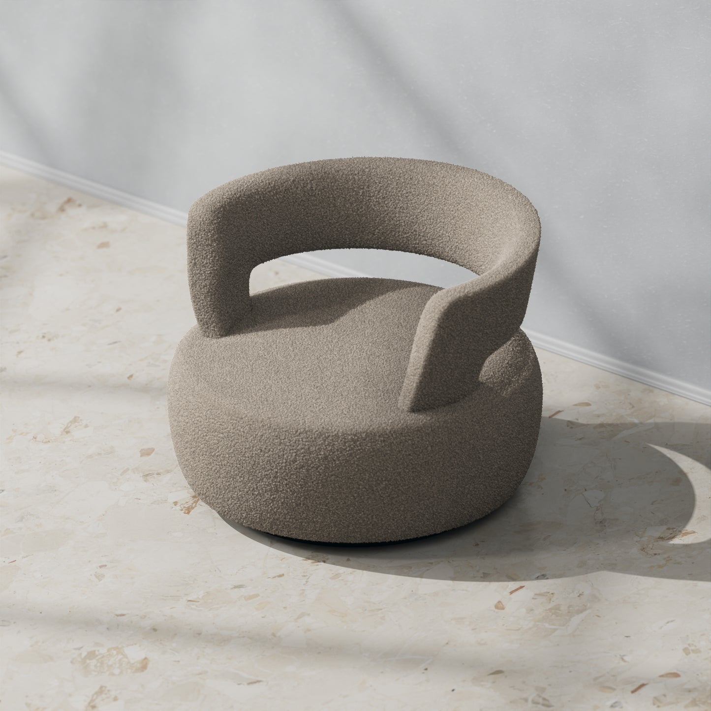Boucle Taupe