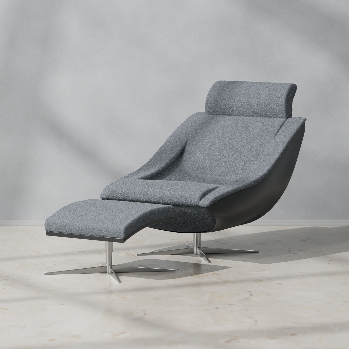 Boucle Dark Grey