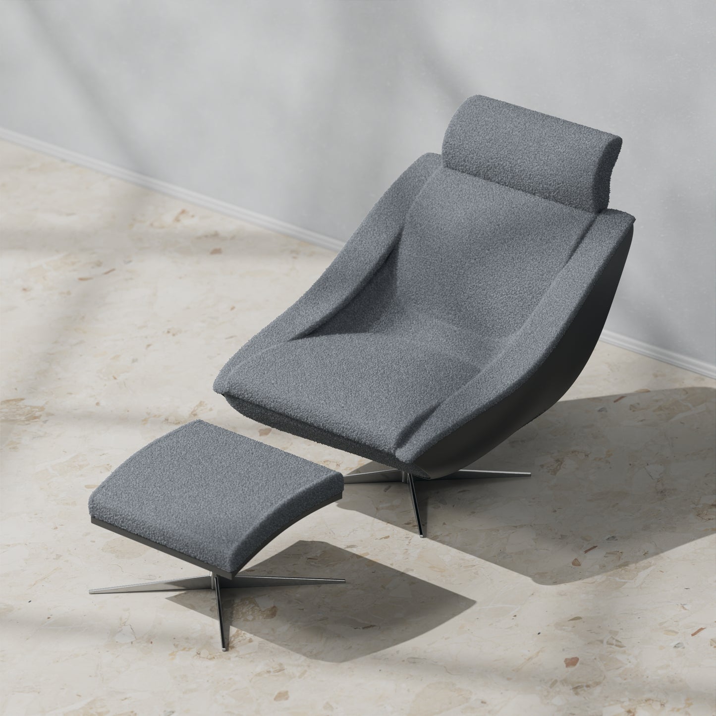 Boucle Dark Grey