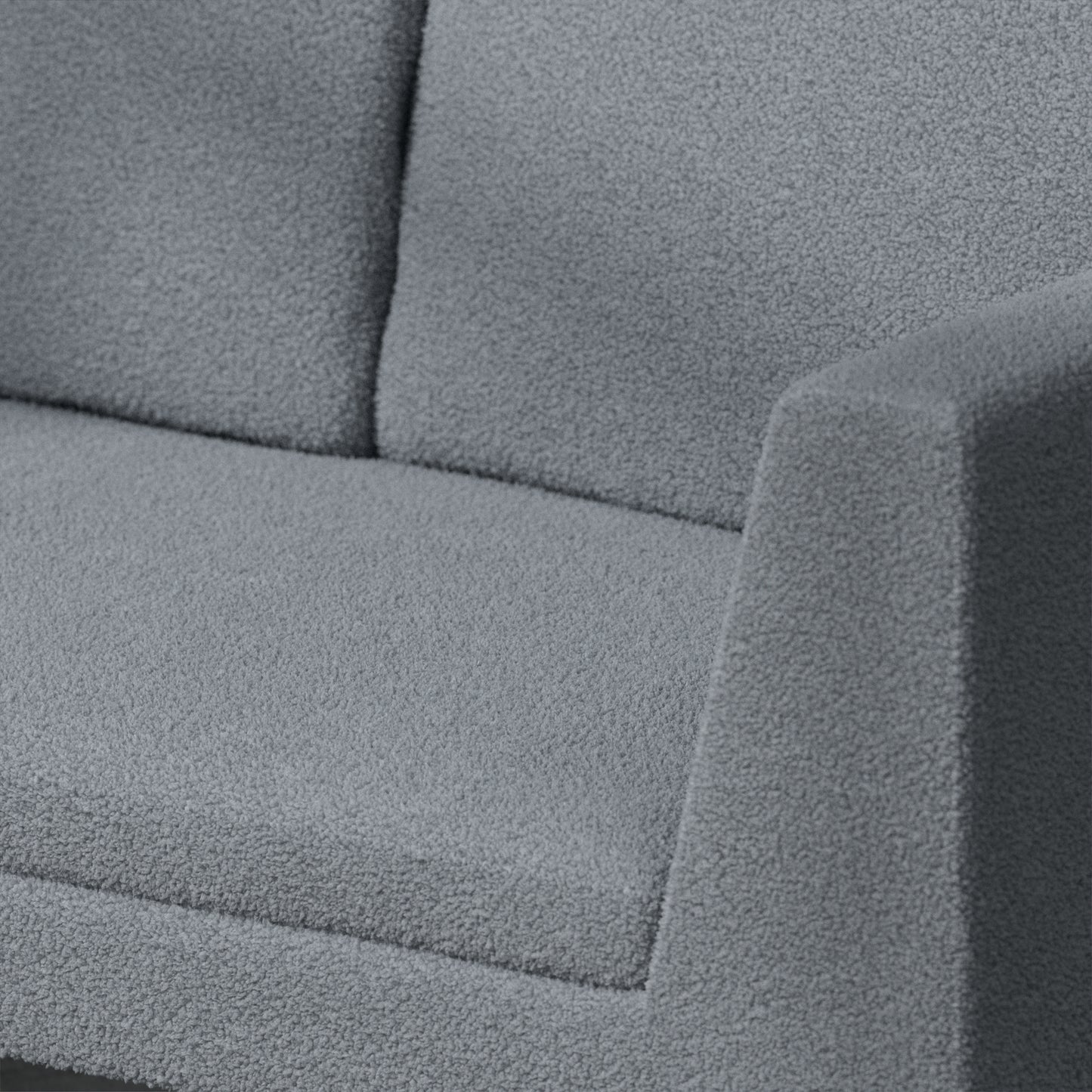 Boucle Dark Grey