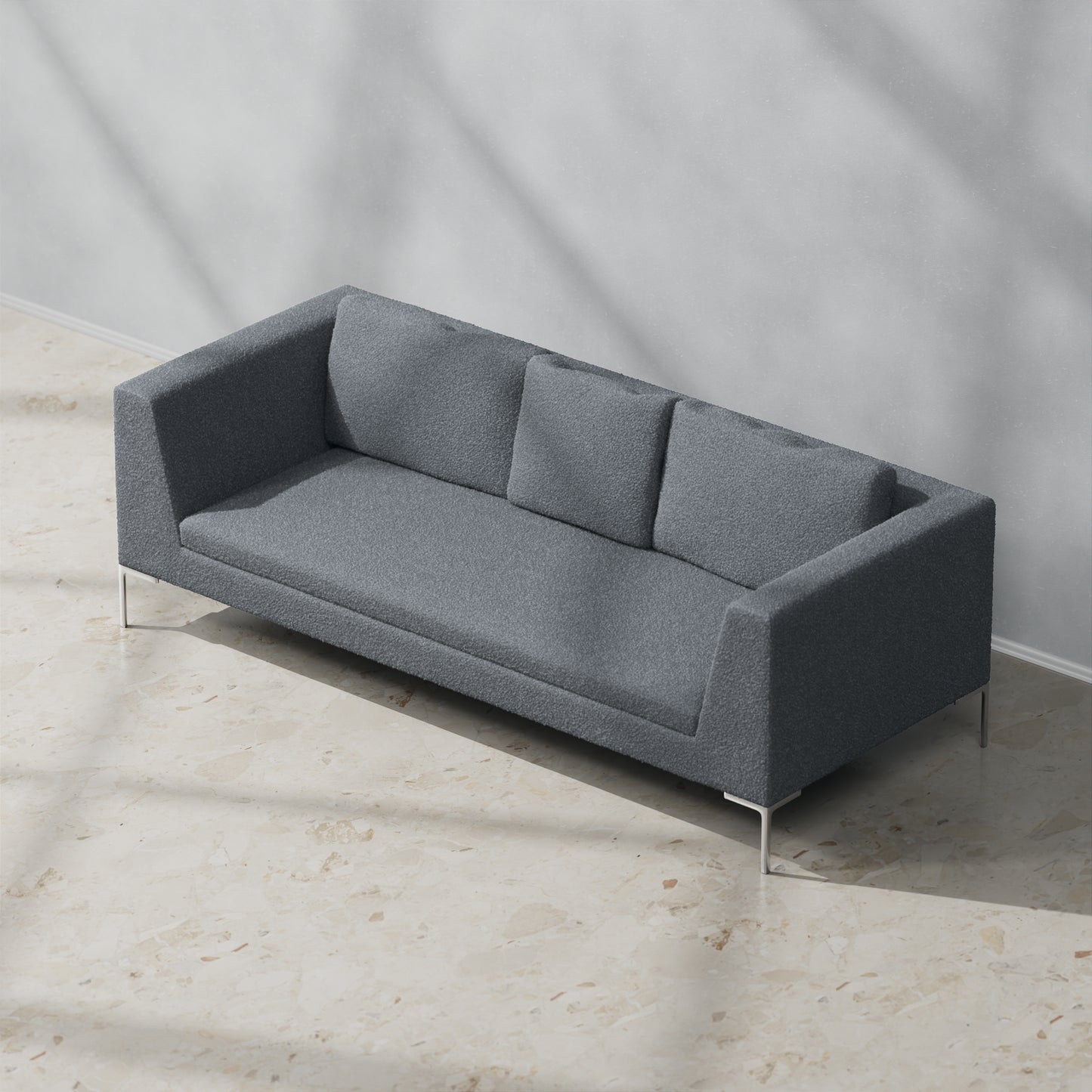 Boucle Dark Grey