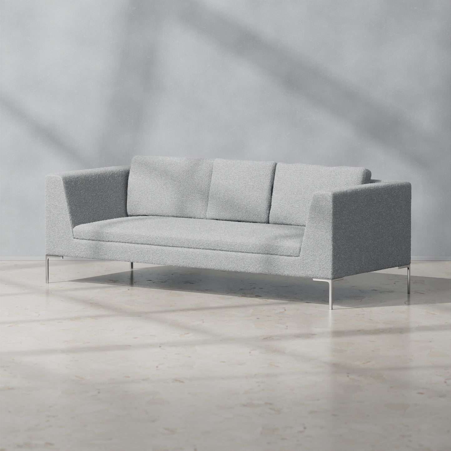 Boucle Light Grey