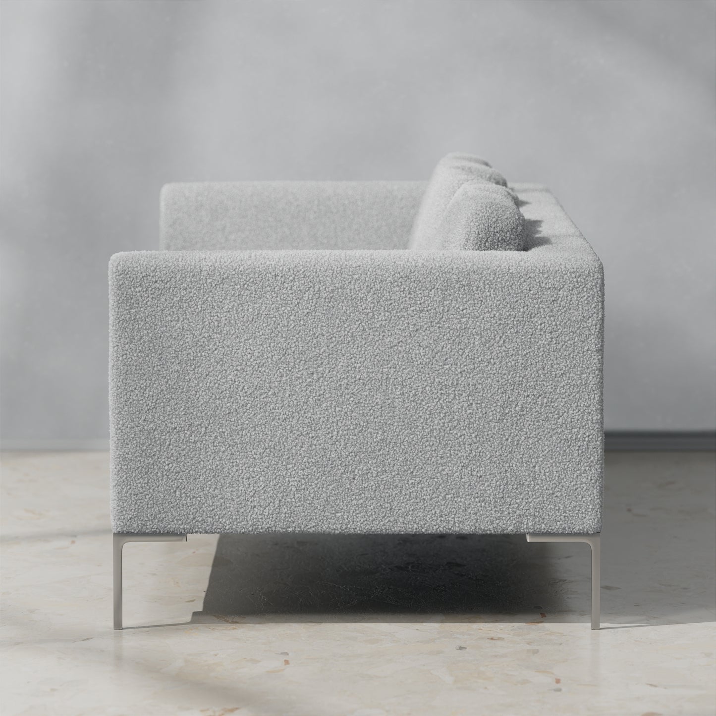 Boucle Light Grey