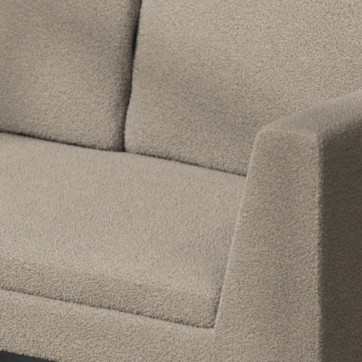 Boucle Taupe