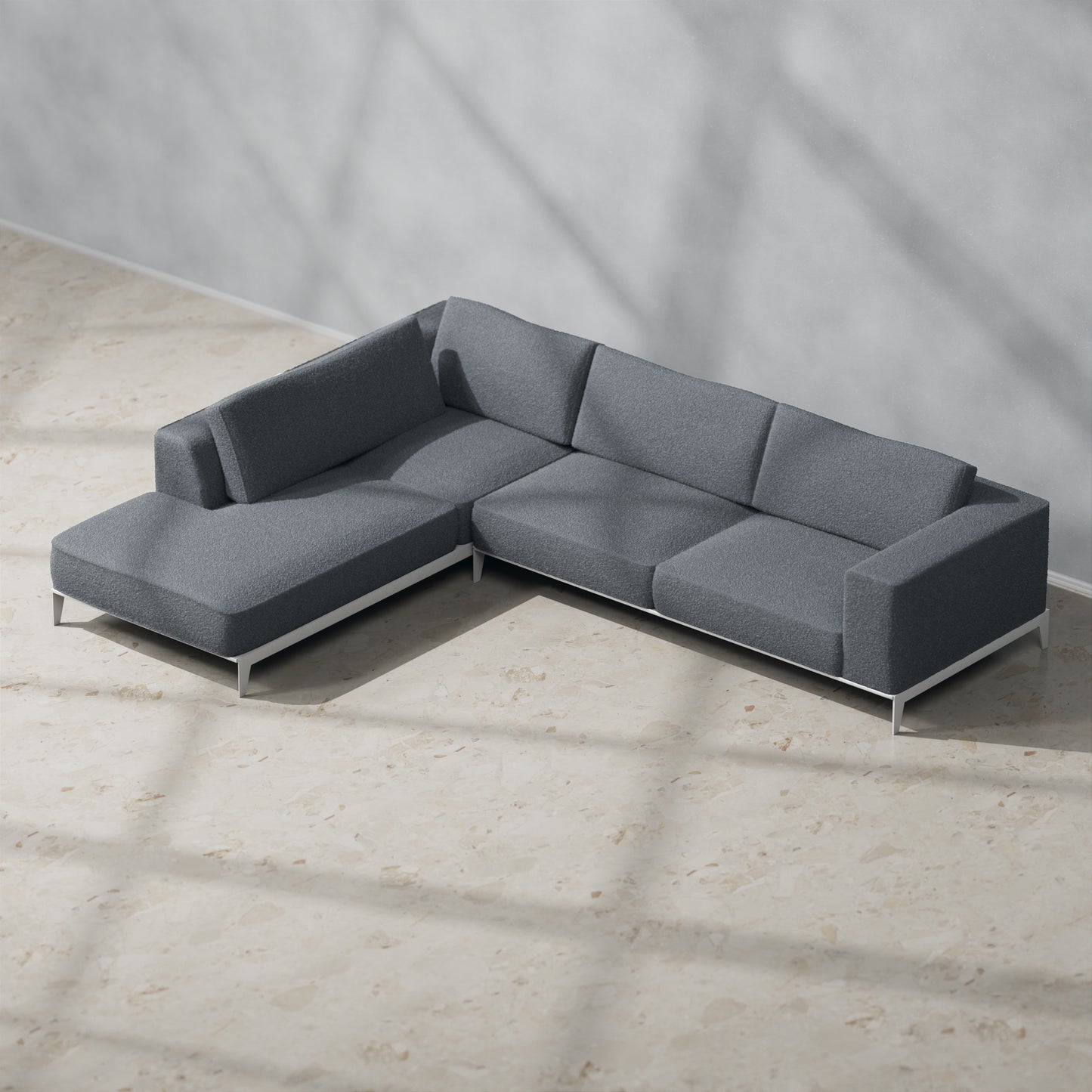 Boucle Dark Grey