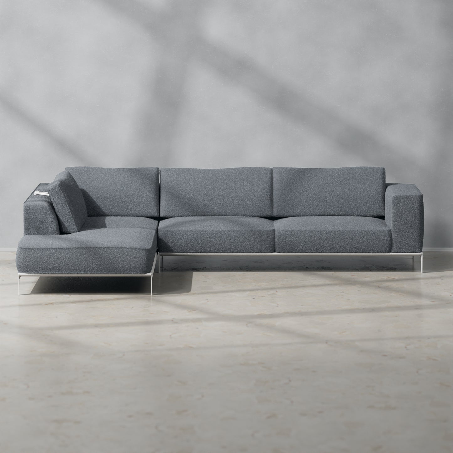 Boucle Dark Grey