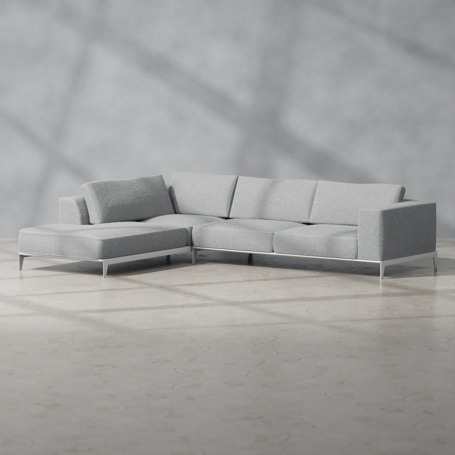 Boucle Light Grey