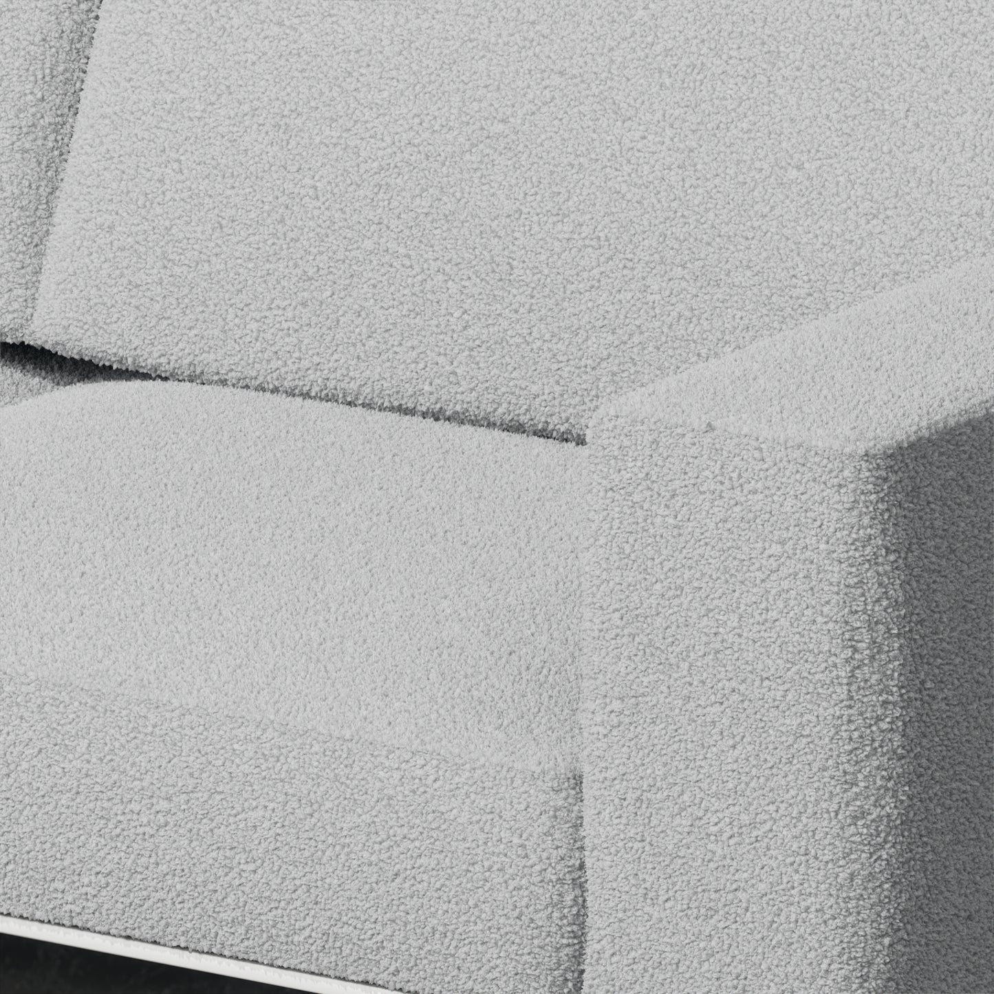 Boucle Light Grey