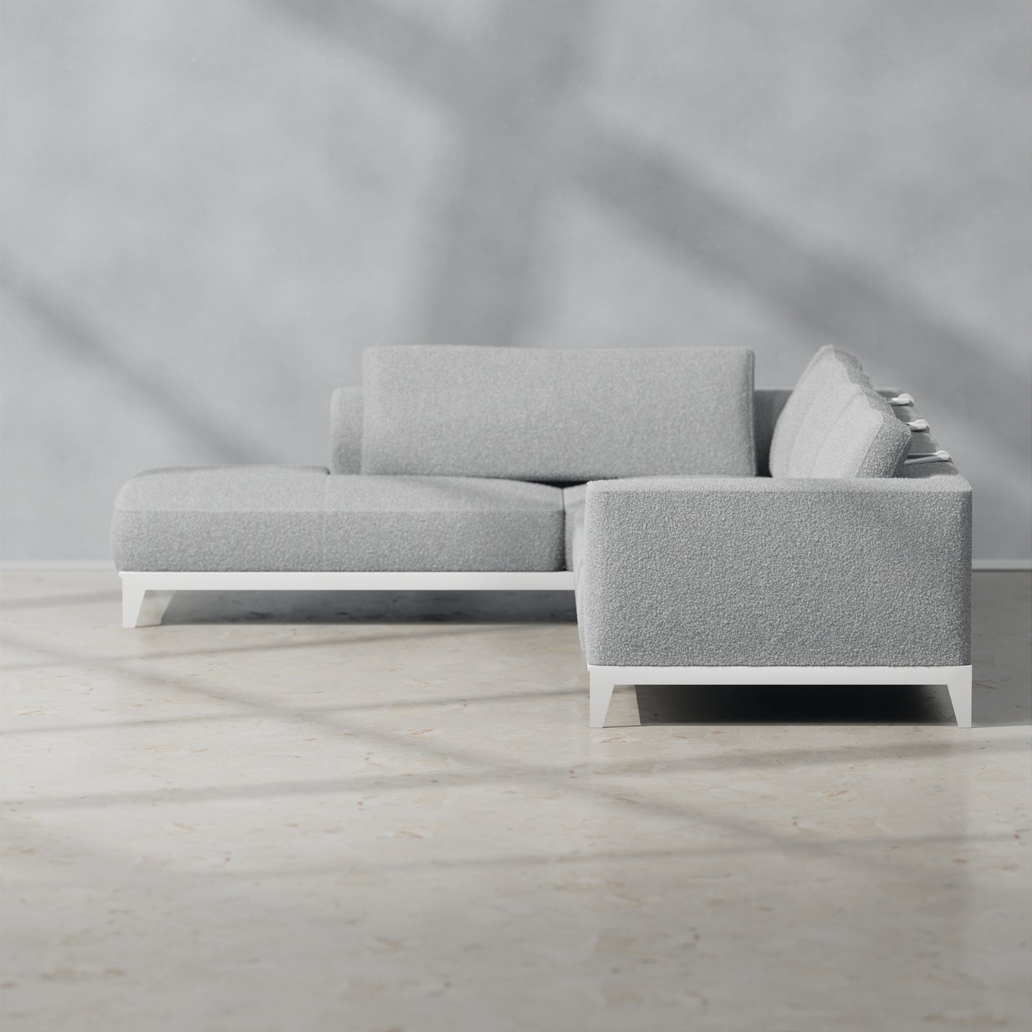 Boucle Light Grey