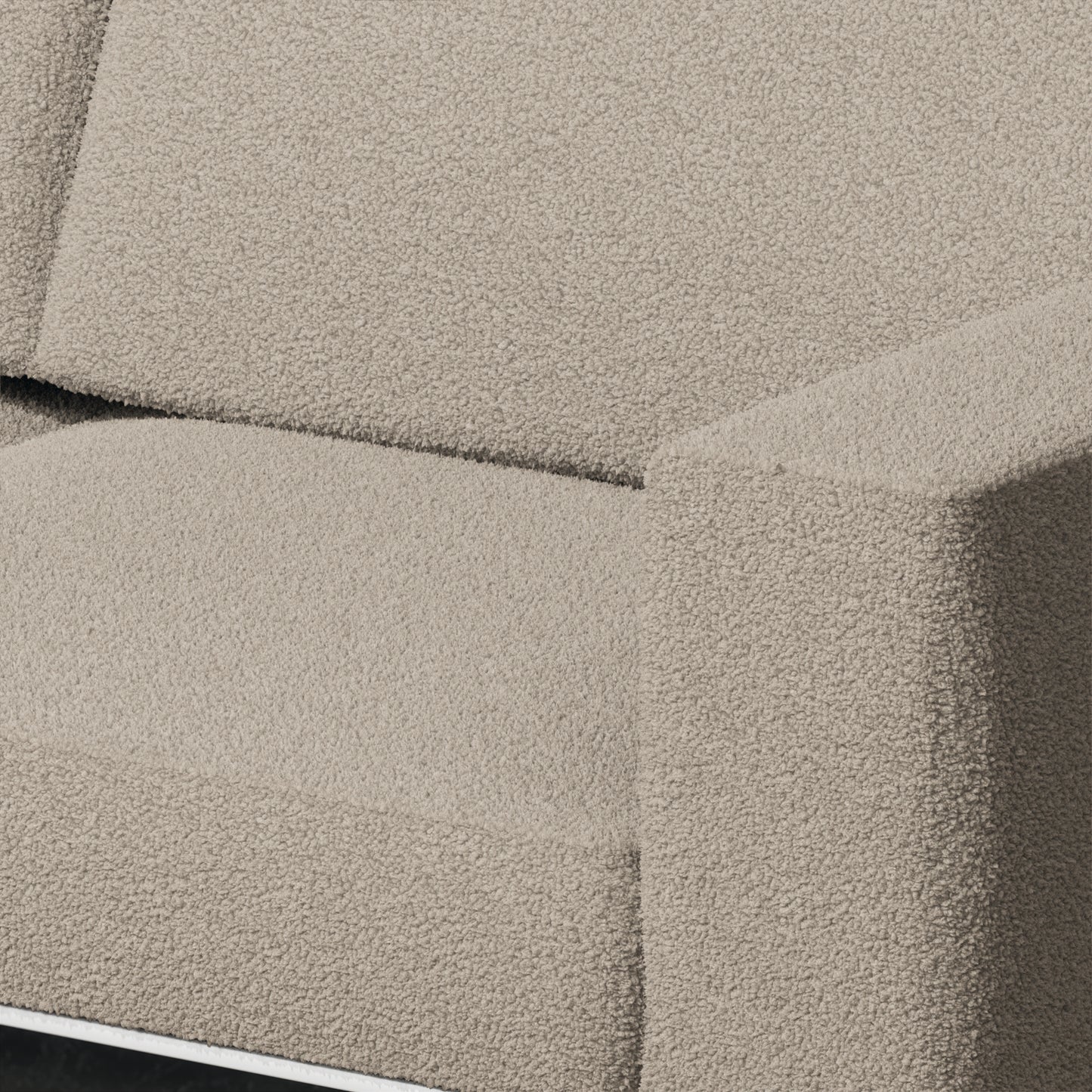 Boucle Taupe