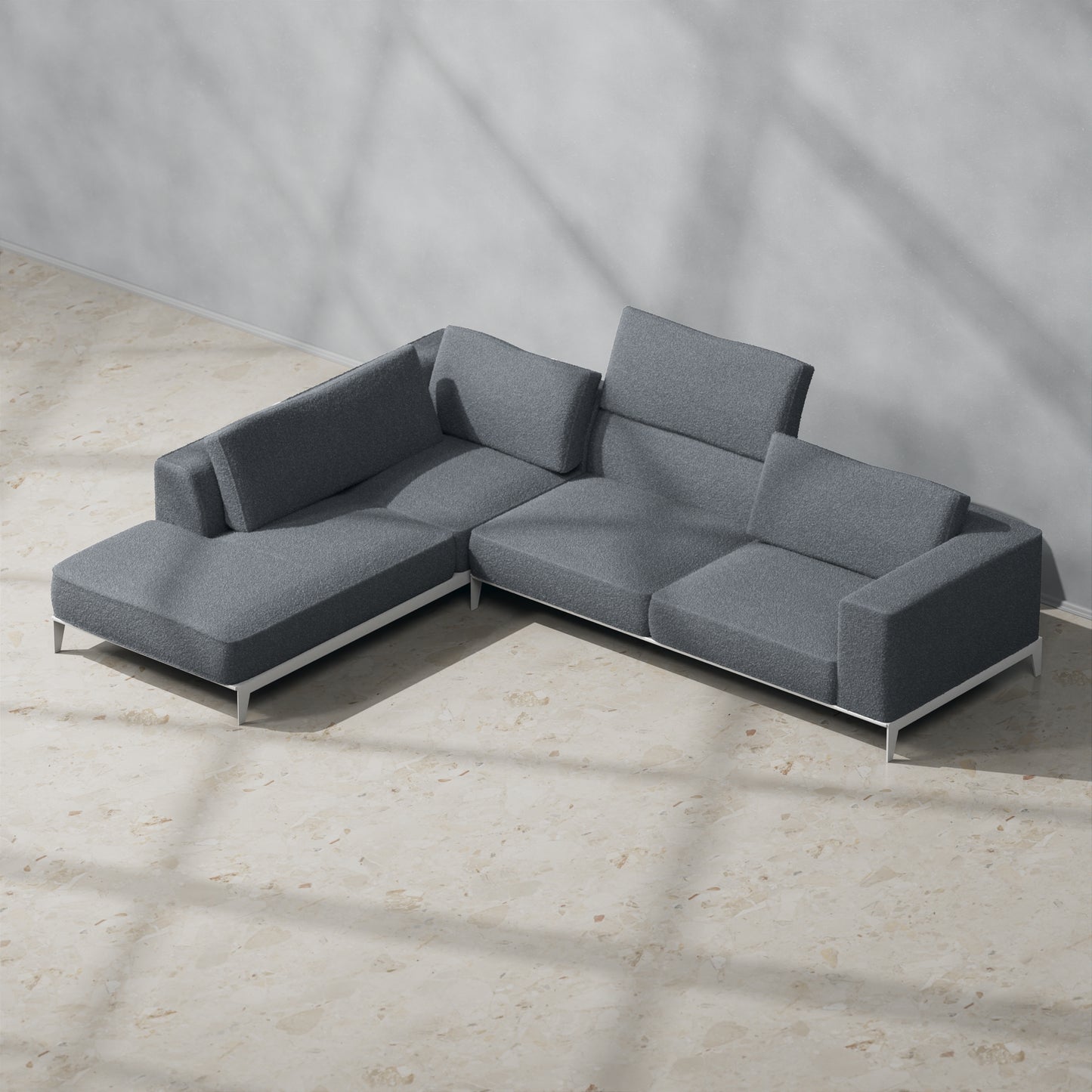Boucle Dark Grey