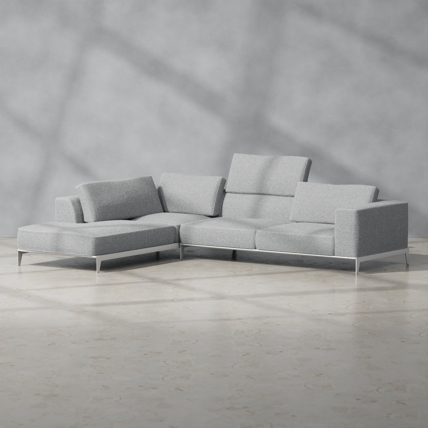 Boucle Light Grey