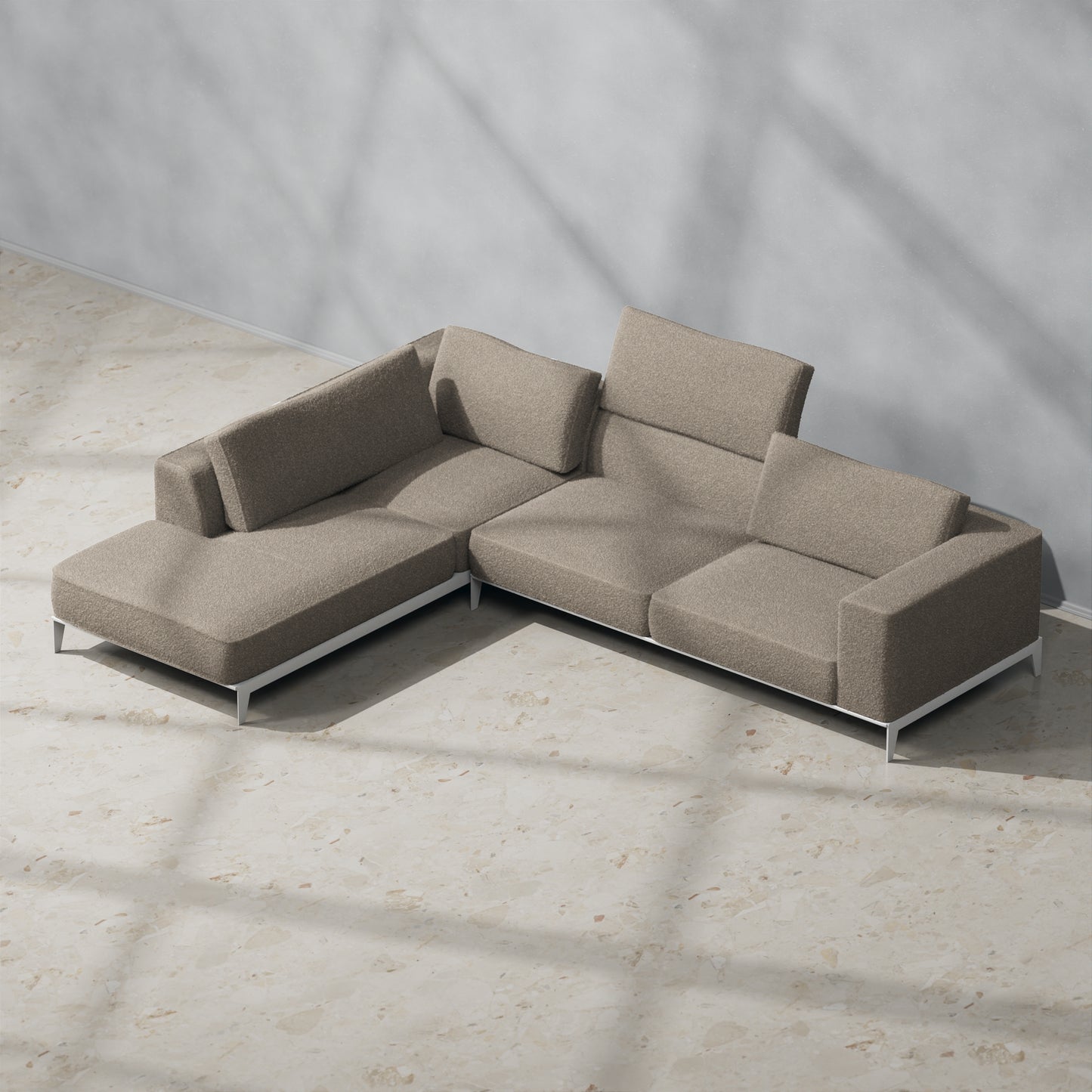 Boucle Taupe