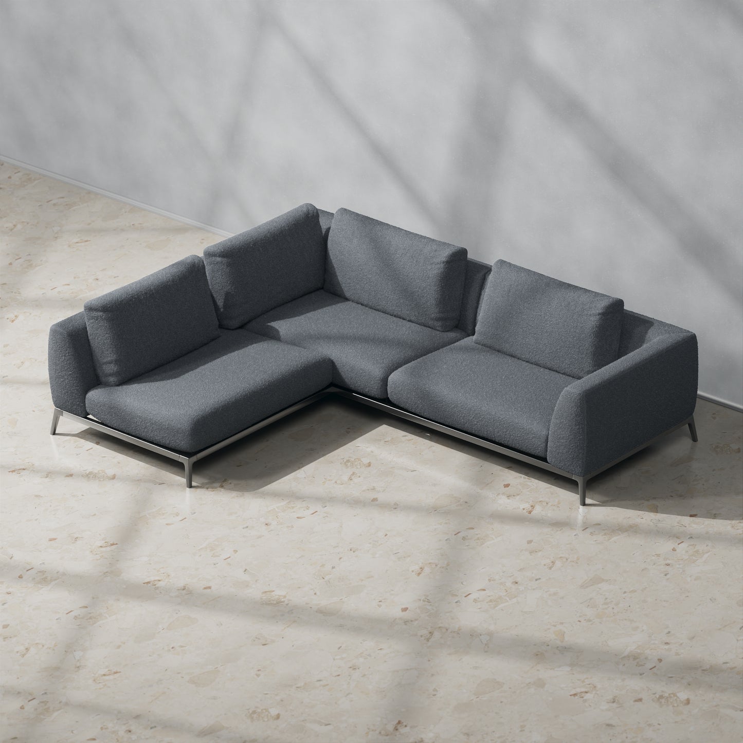 Boucle Dark Grey