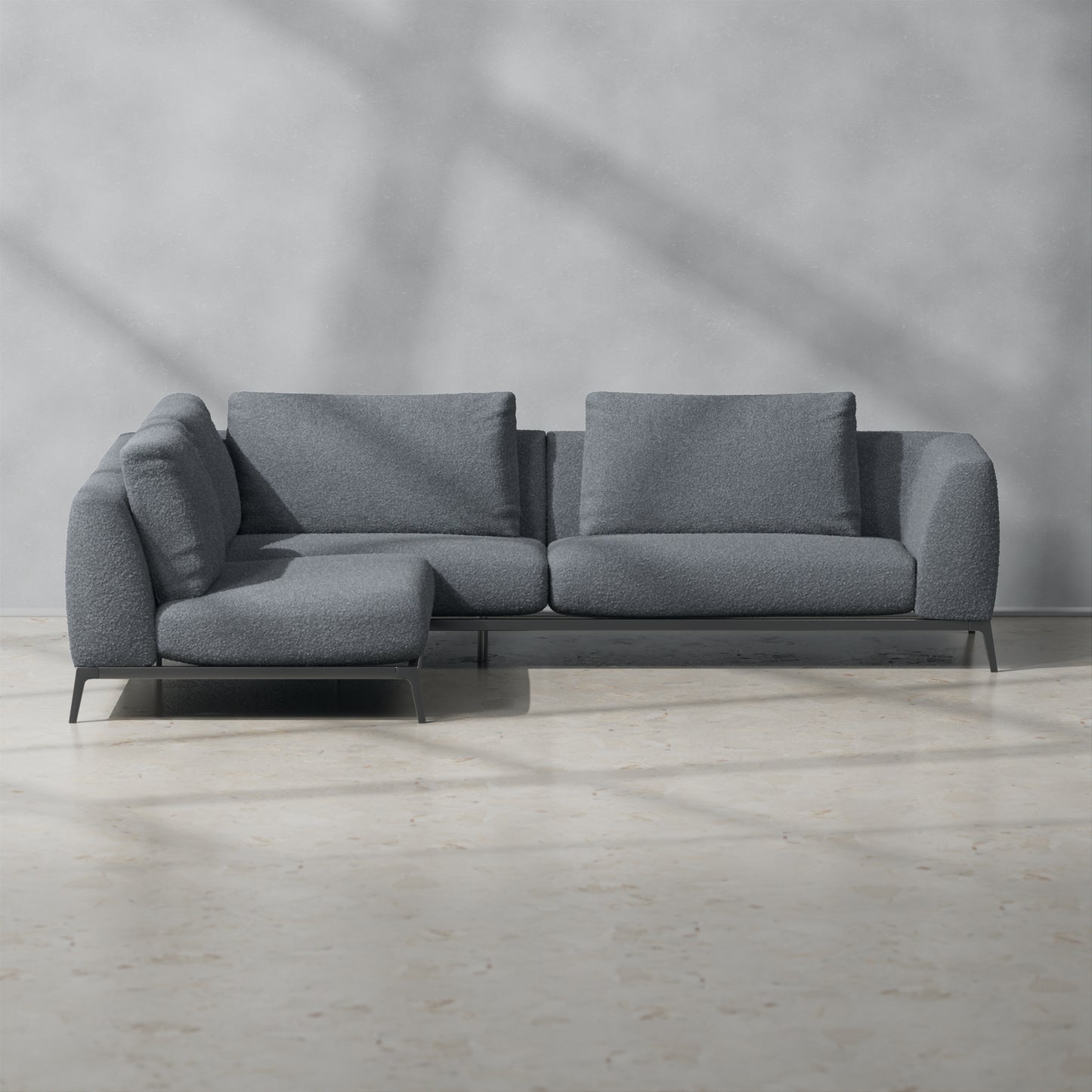 Boucle Dark Grey