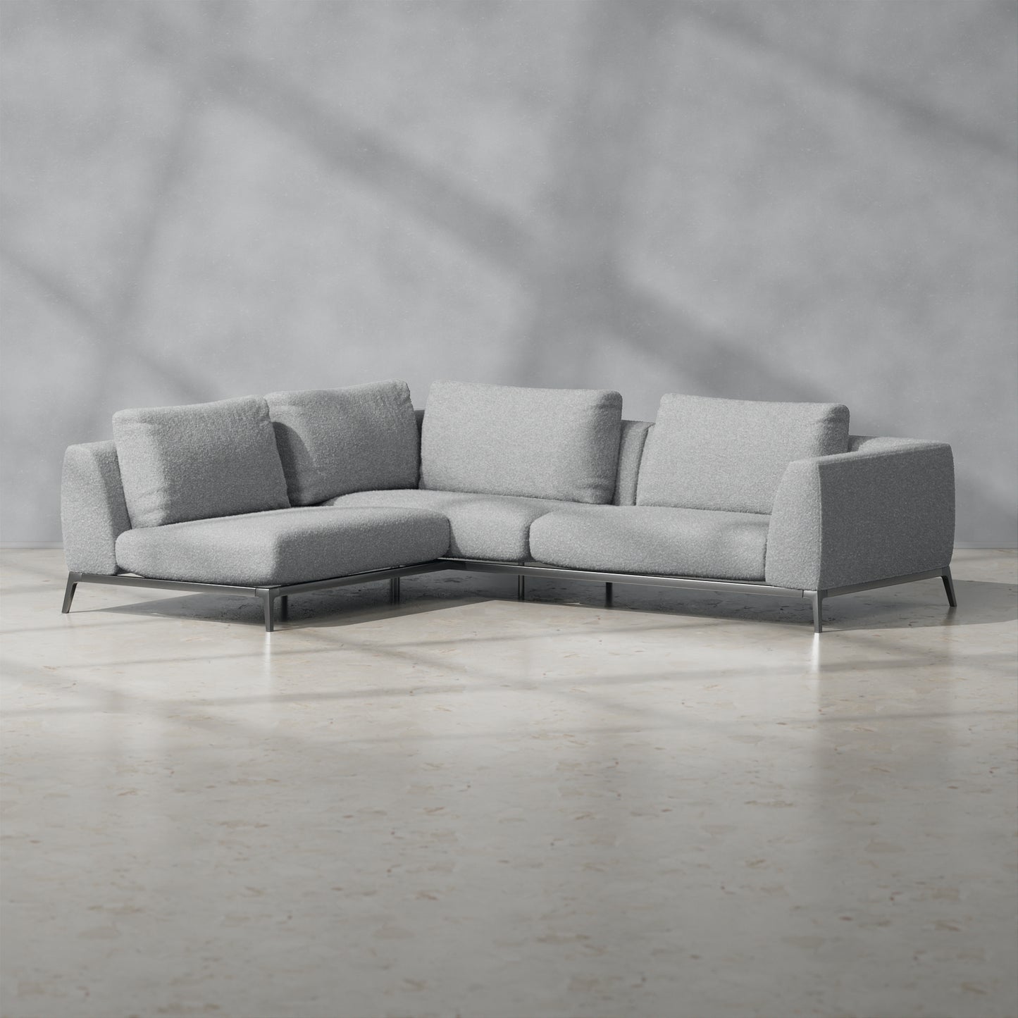 Boucle Light Grey