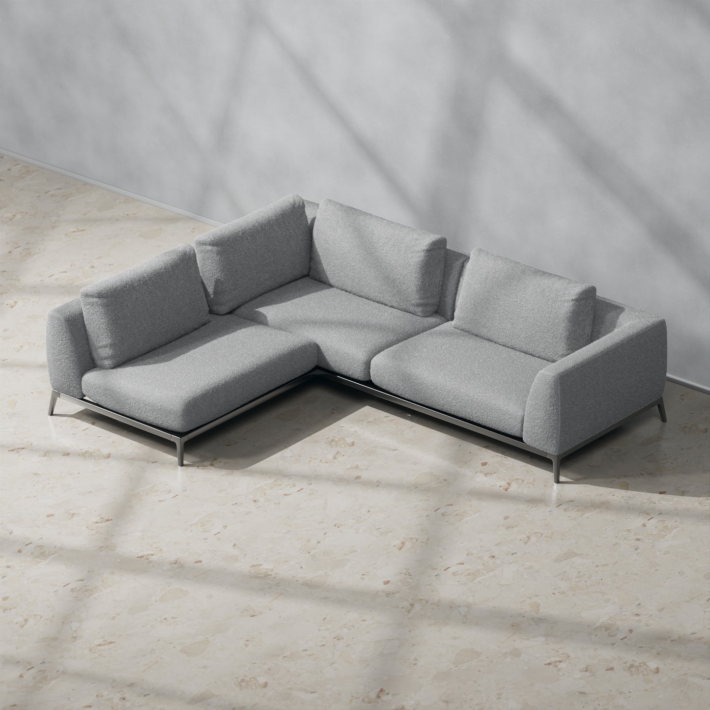 Boucle Light Grey
