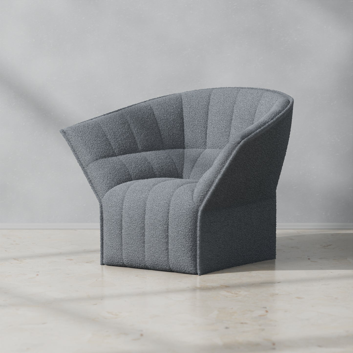 Boucle Dark Grey