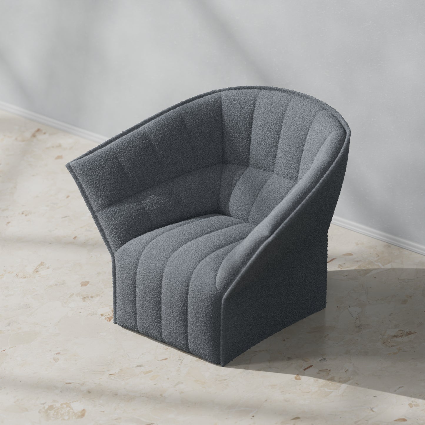 Boucle Dark Grey