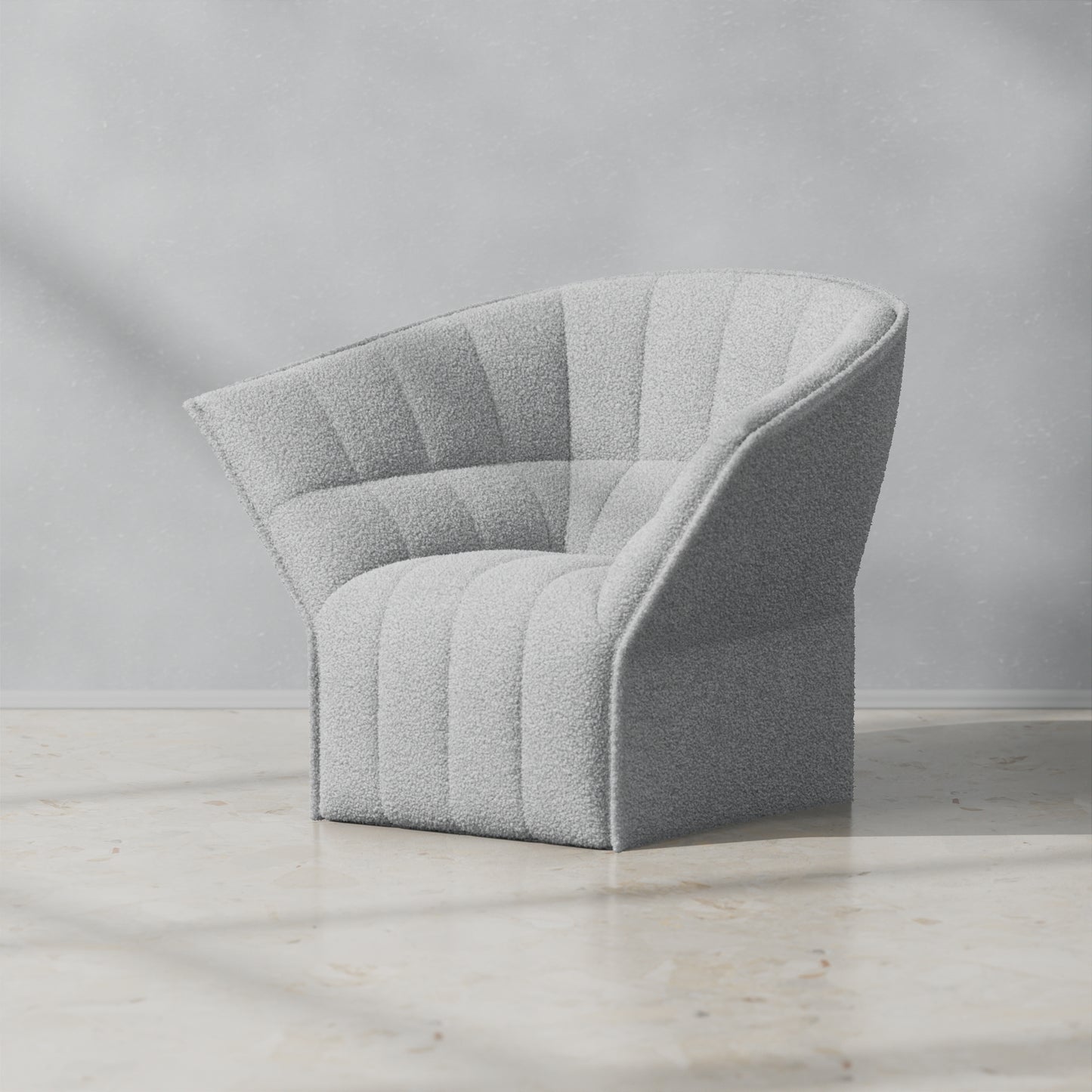 Boucle Light Grey