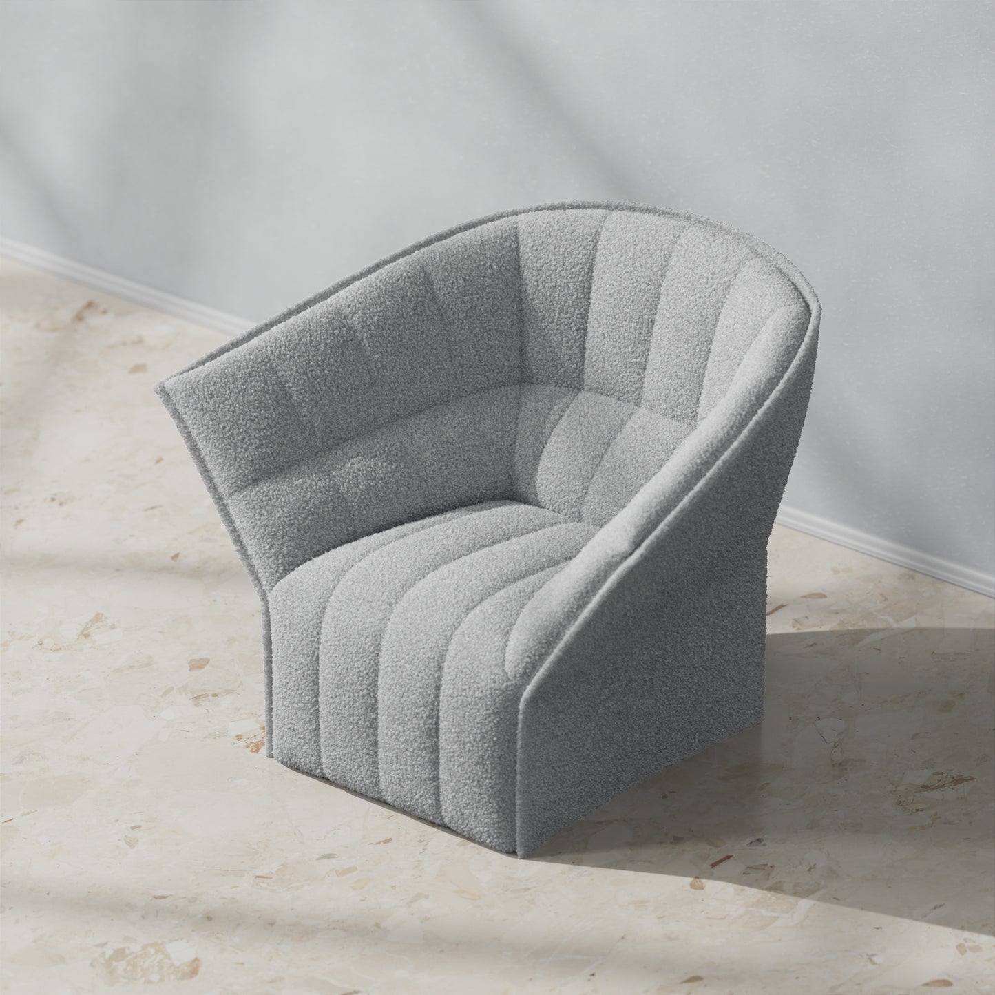 Boucle Light Grey