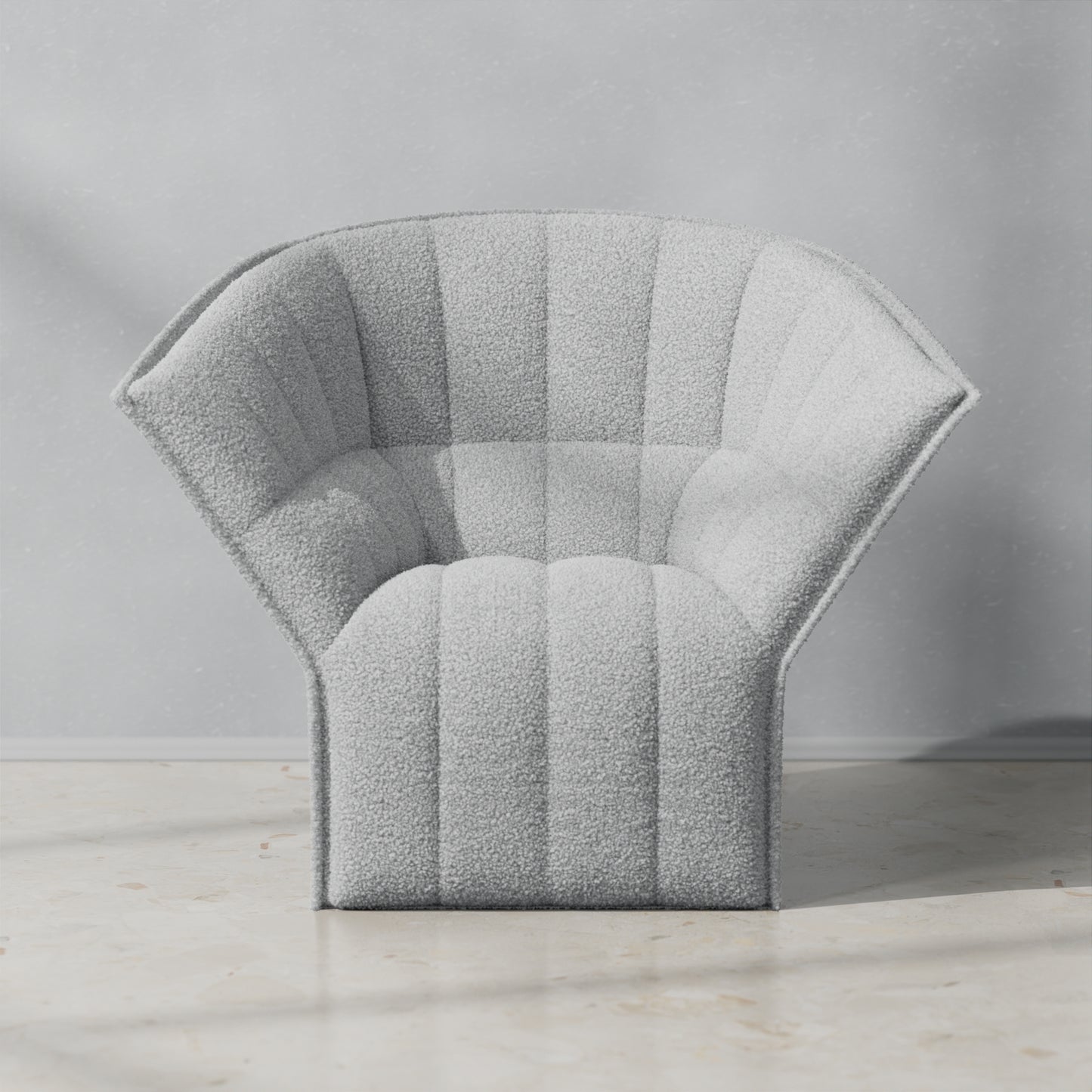 Boucle Light Grey