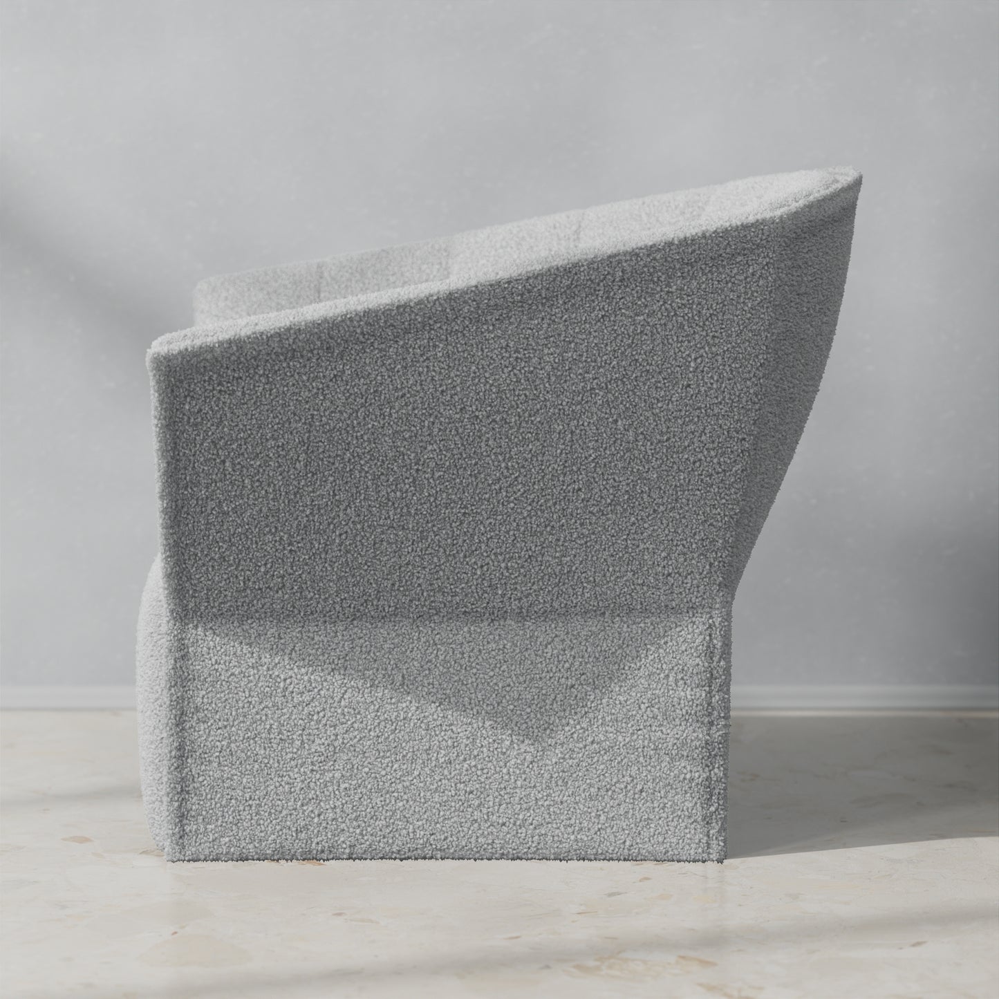Boucle Light Grey