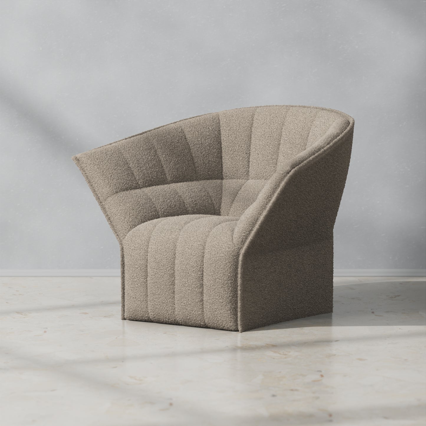 Boucle Taupe
