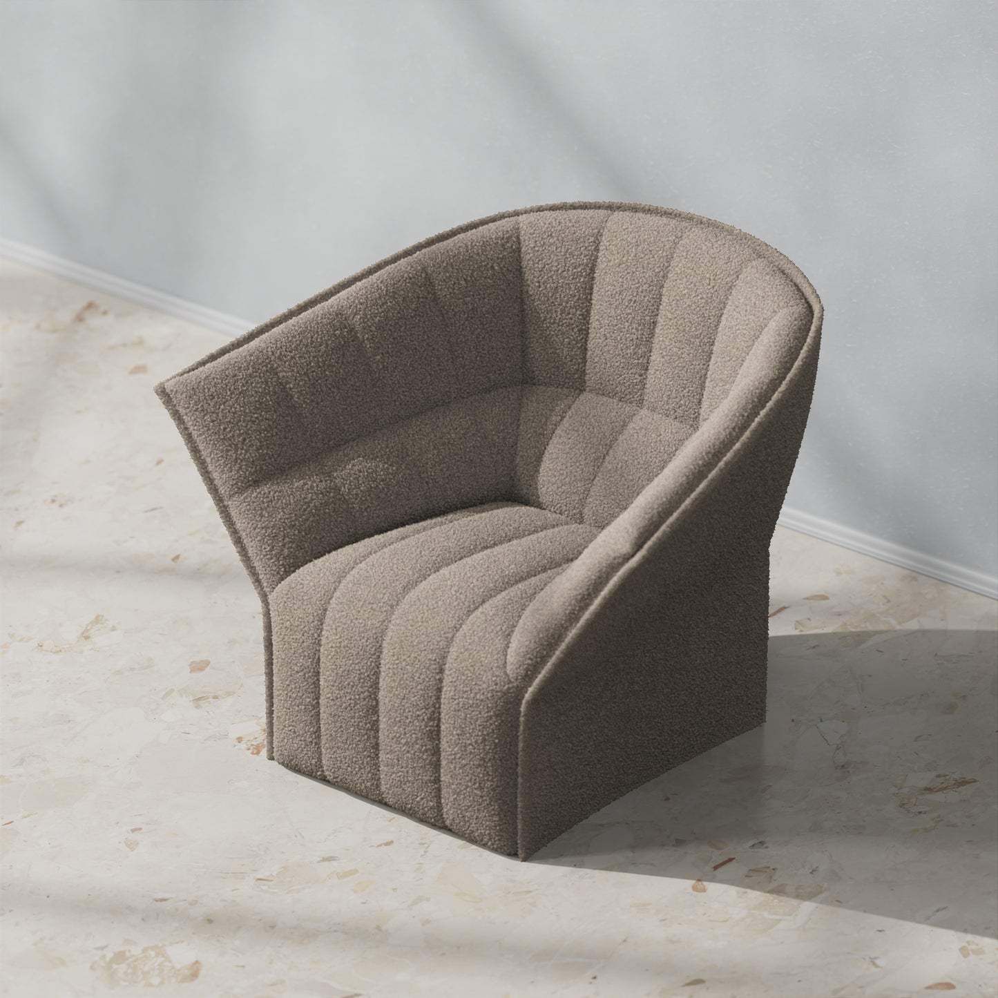 Boucle Taupe