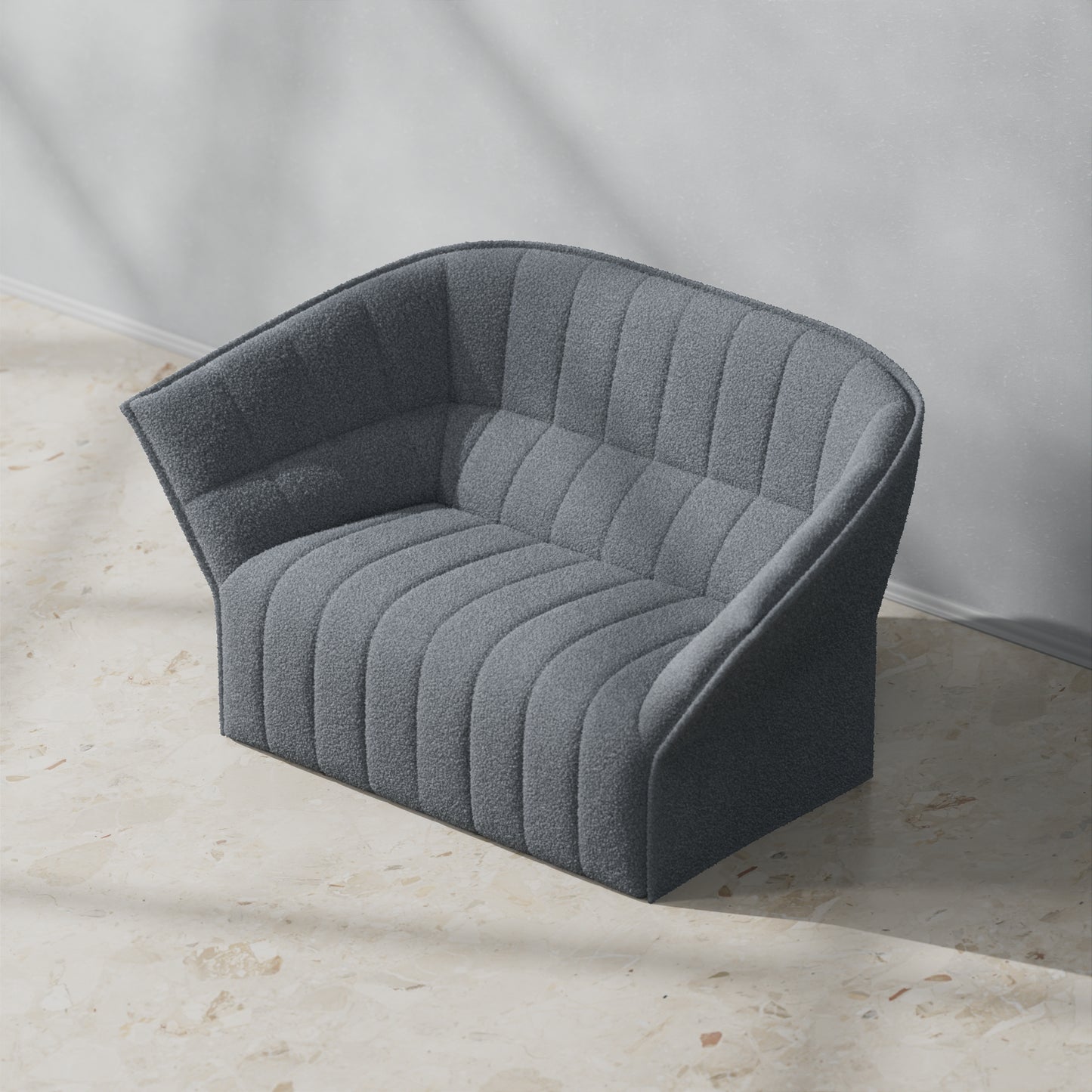 Boucle Dark Grey