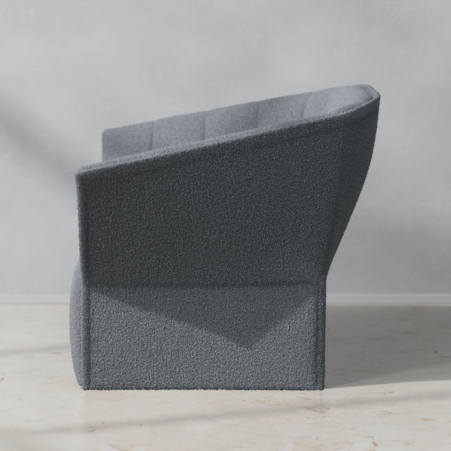 Boucle Dark Grey