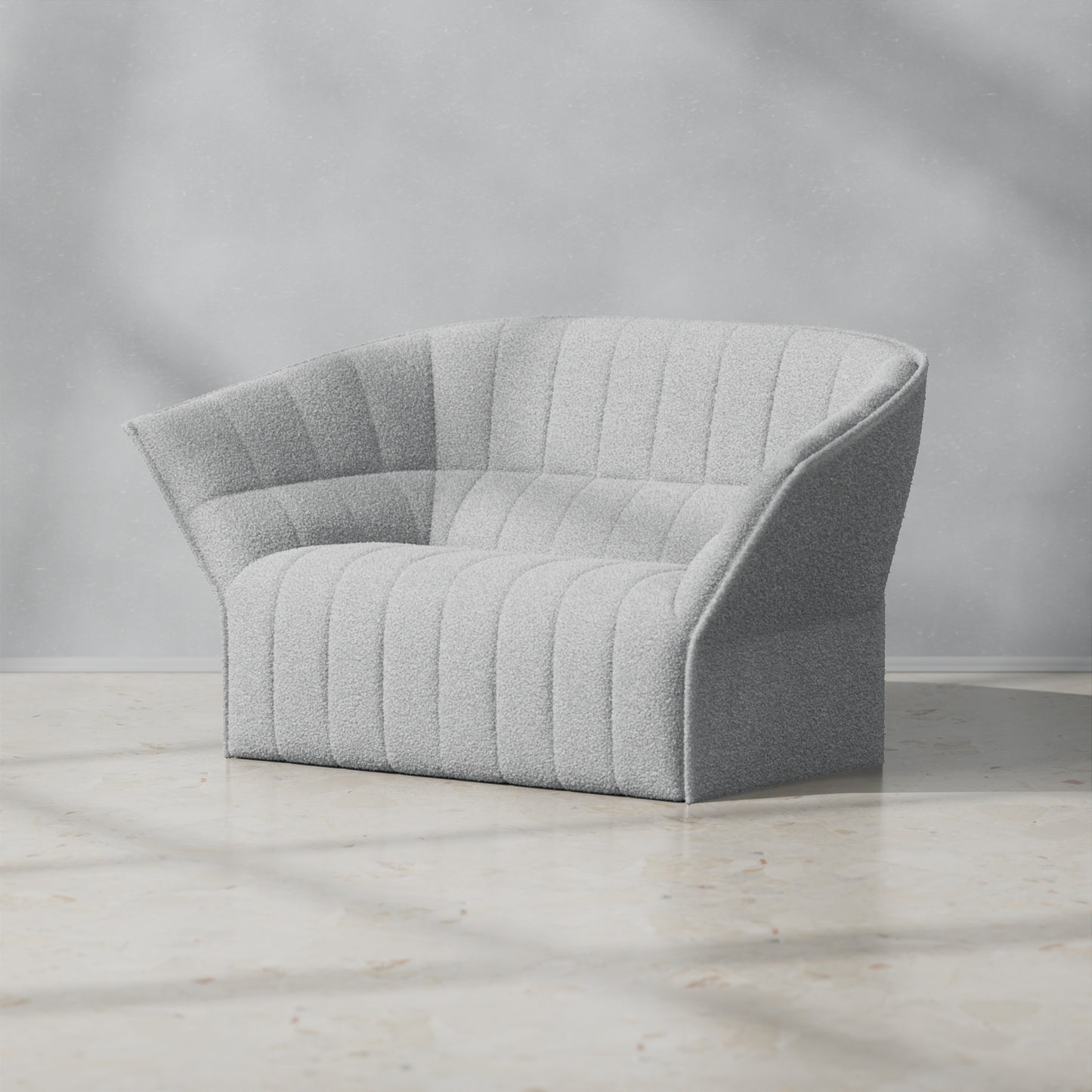Boucle Light Grey