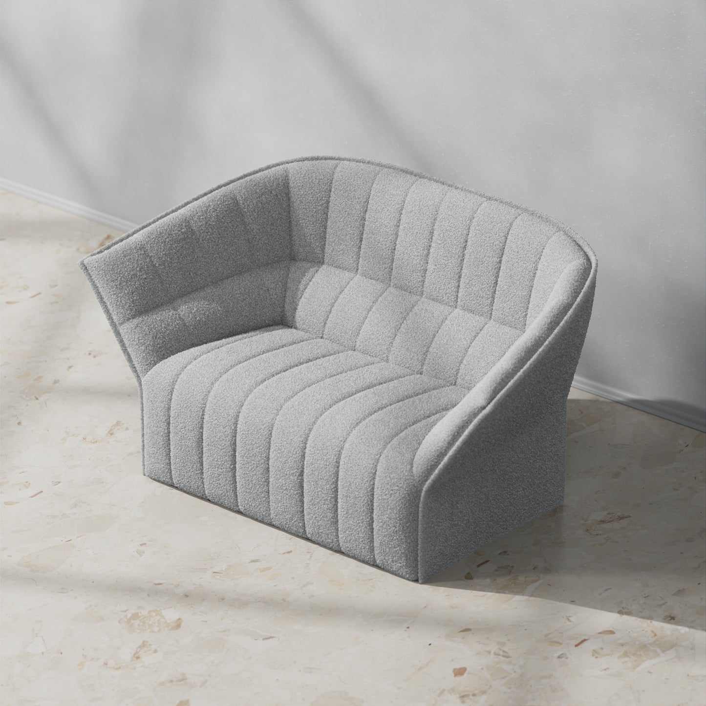 Boucle Light Grey