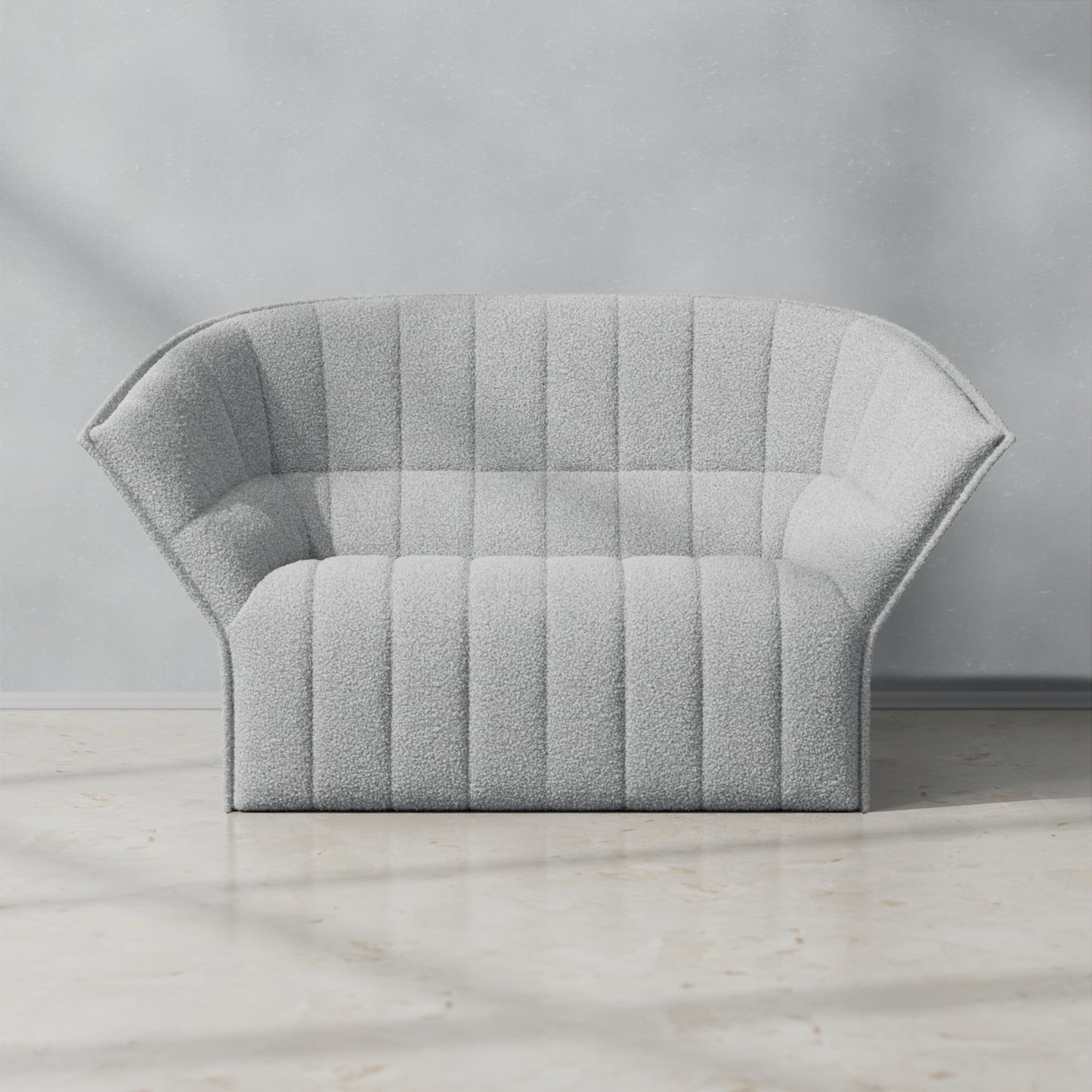 Boucle Light Grey