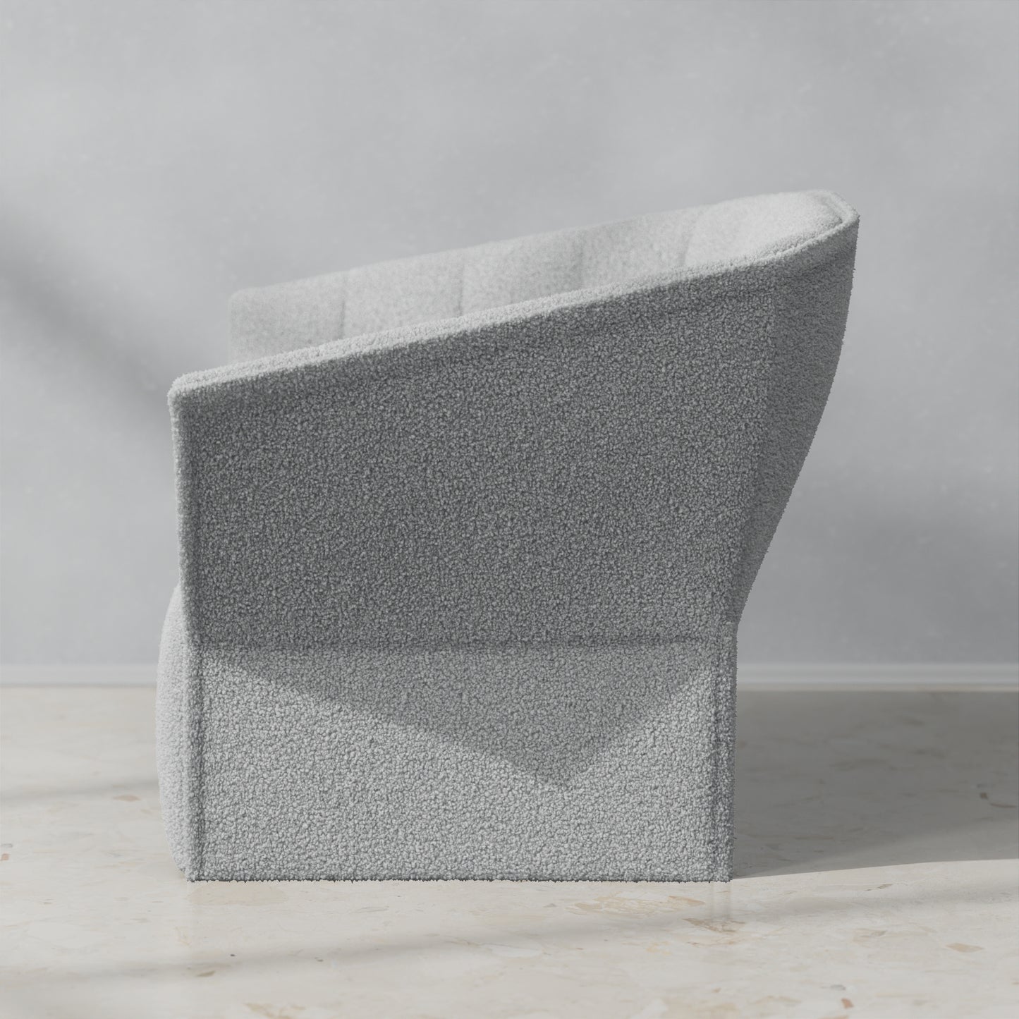 Boucle Light Grey