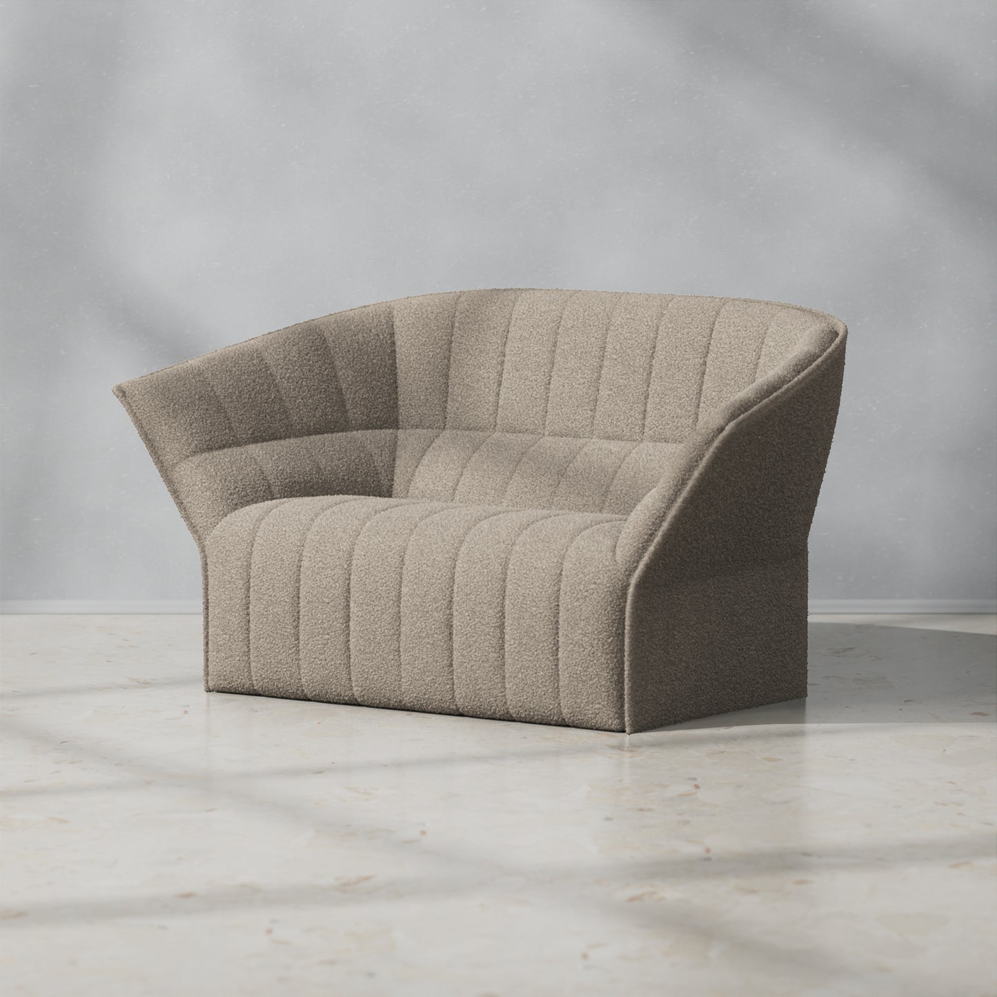 Boucle Taupe