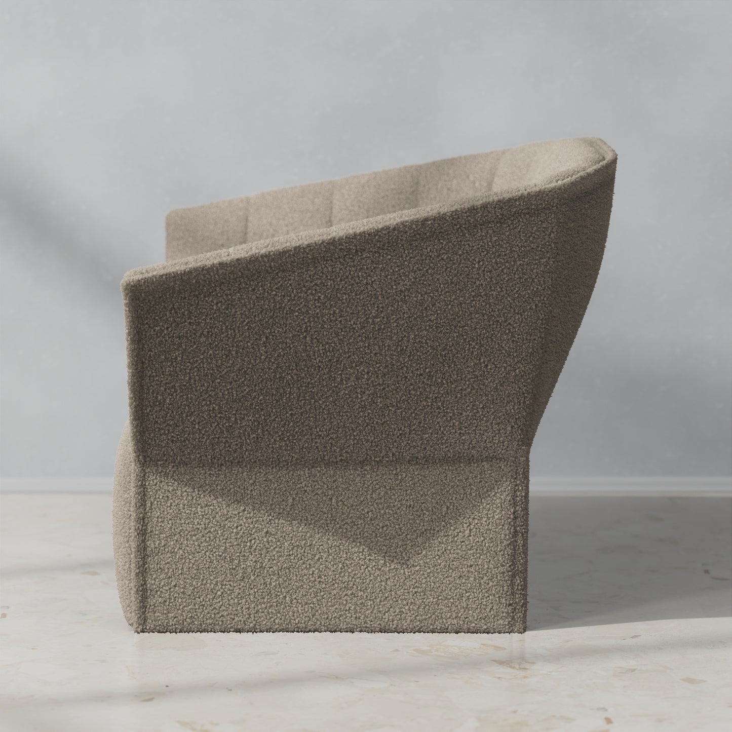 Boucle Taupe