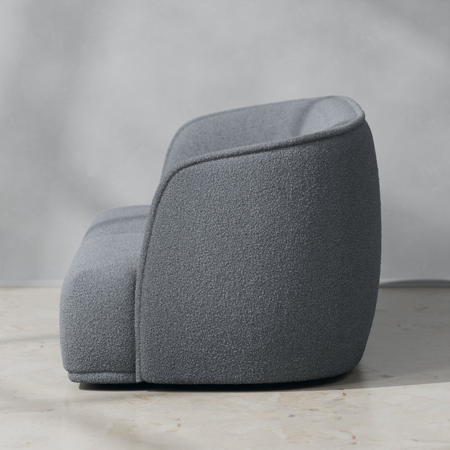 Boucle Dark Grey