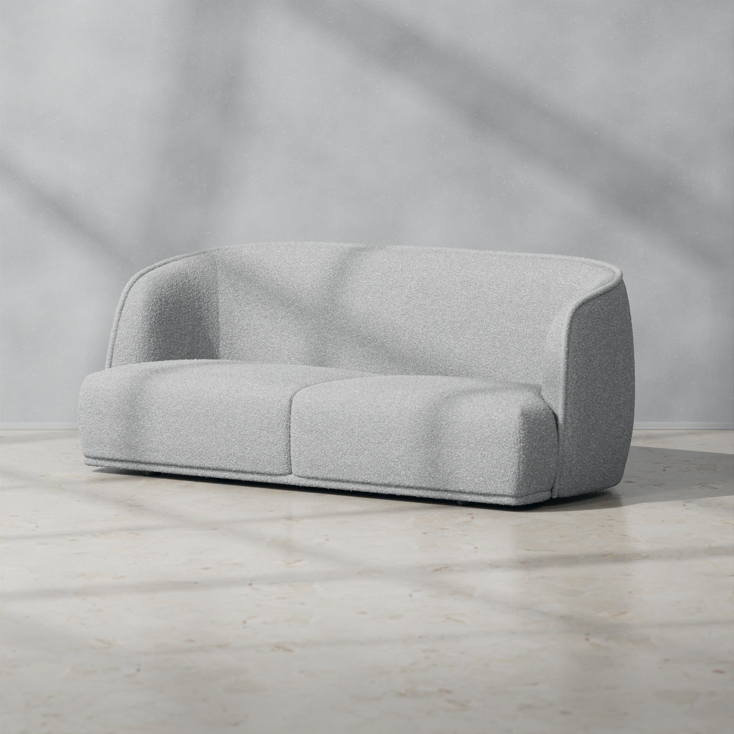 Boucle Light Grey