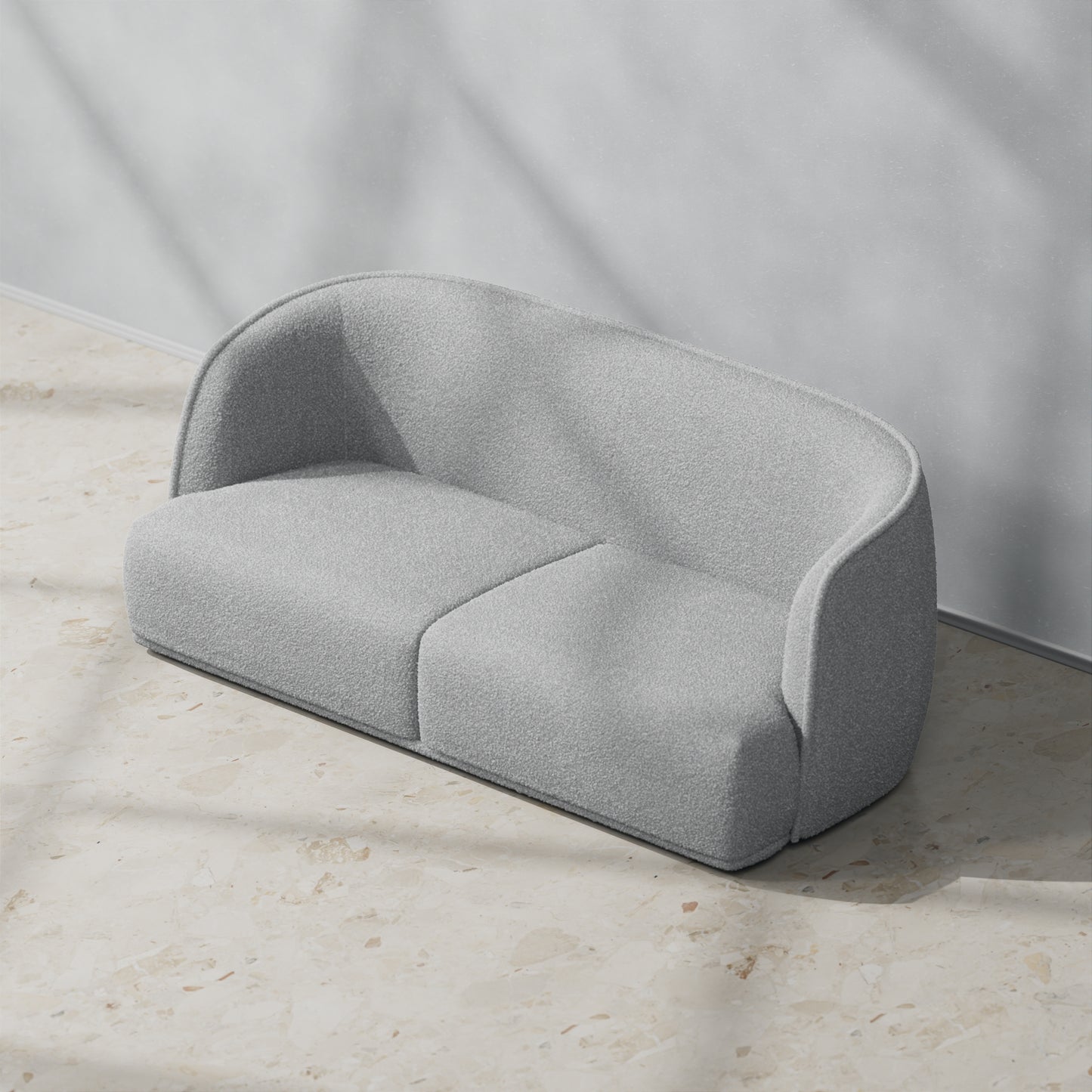 Boucle Light Grey