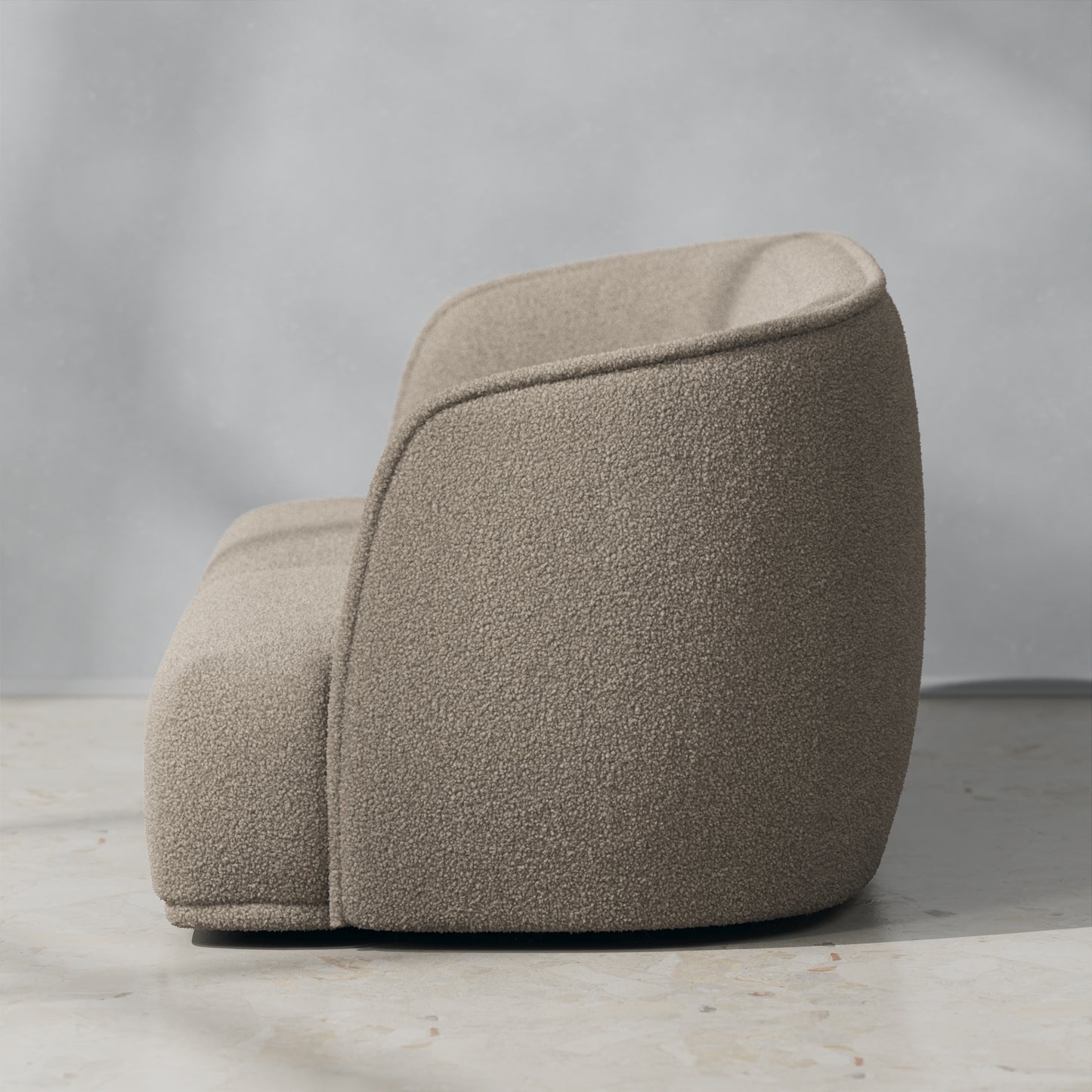 Boucle Taupe
