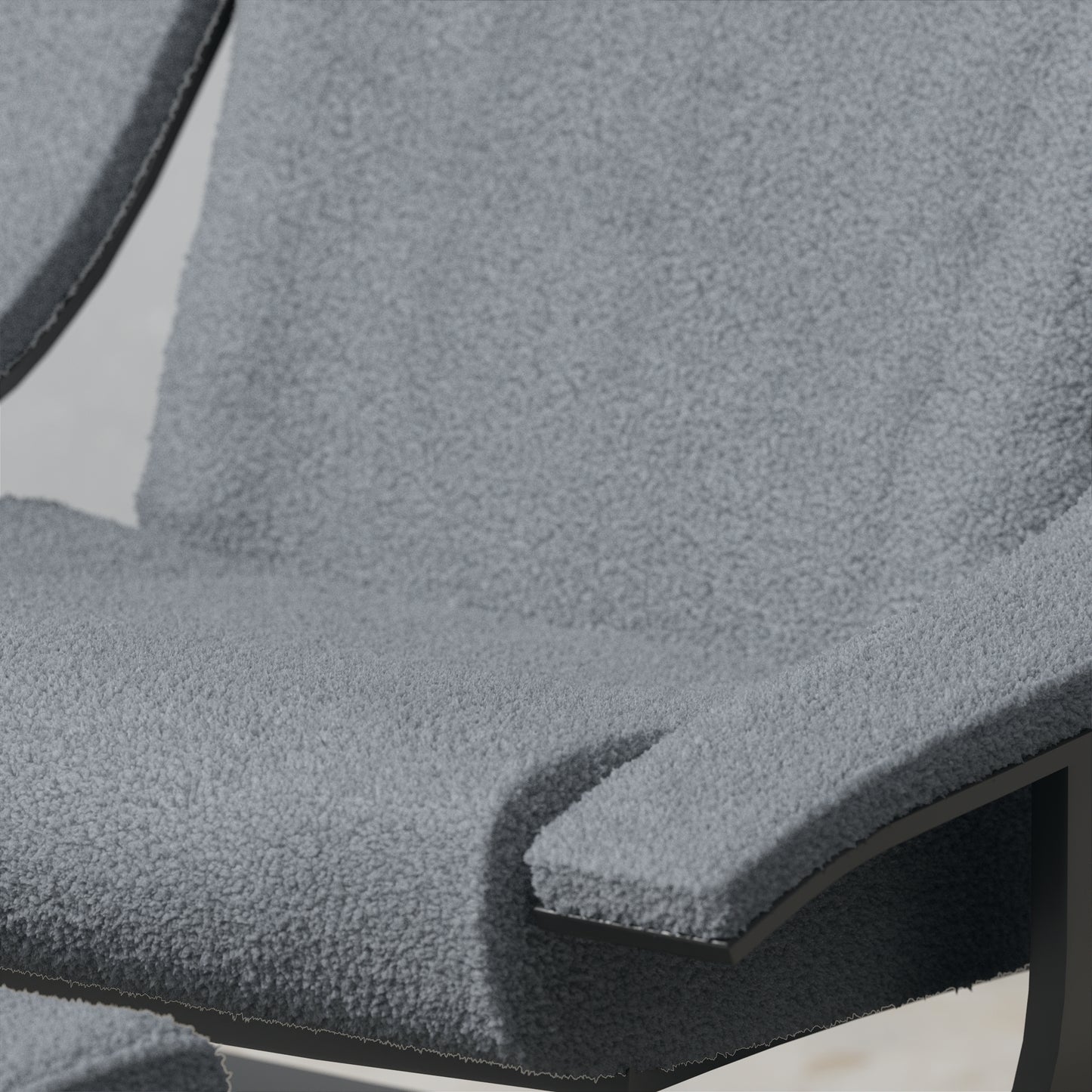 Boucle Dark Grey